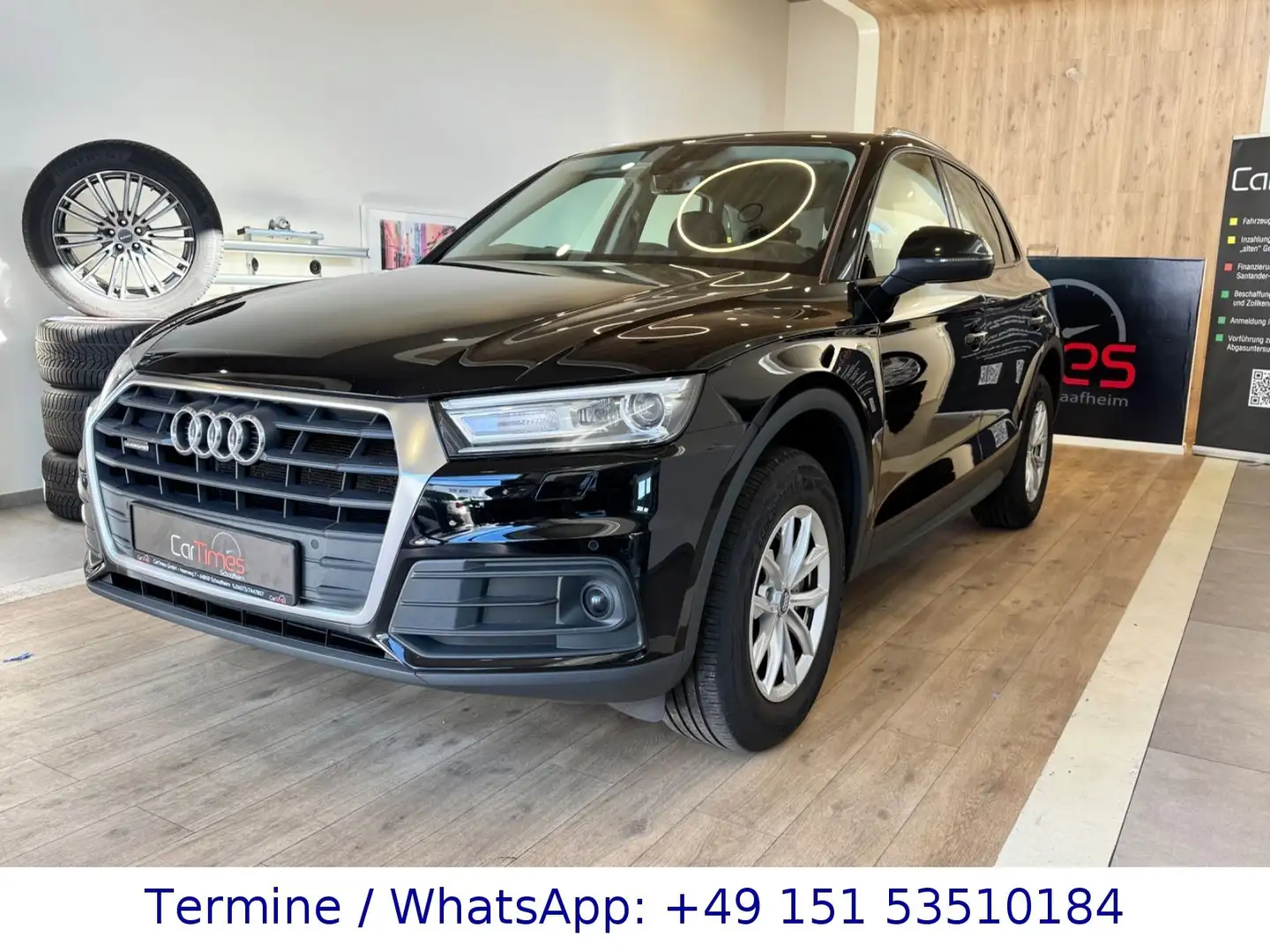 Audi Q5 40 TDI quattro basis/ACC/TÜV NEU/Elt.Heckklap Noir - 1