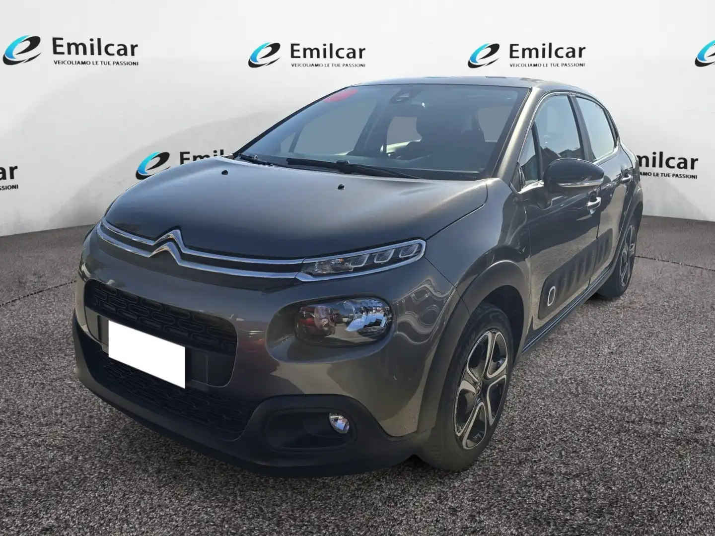 Citroen C3 PureTech 82 GPL Feel Gris - 1