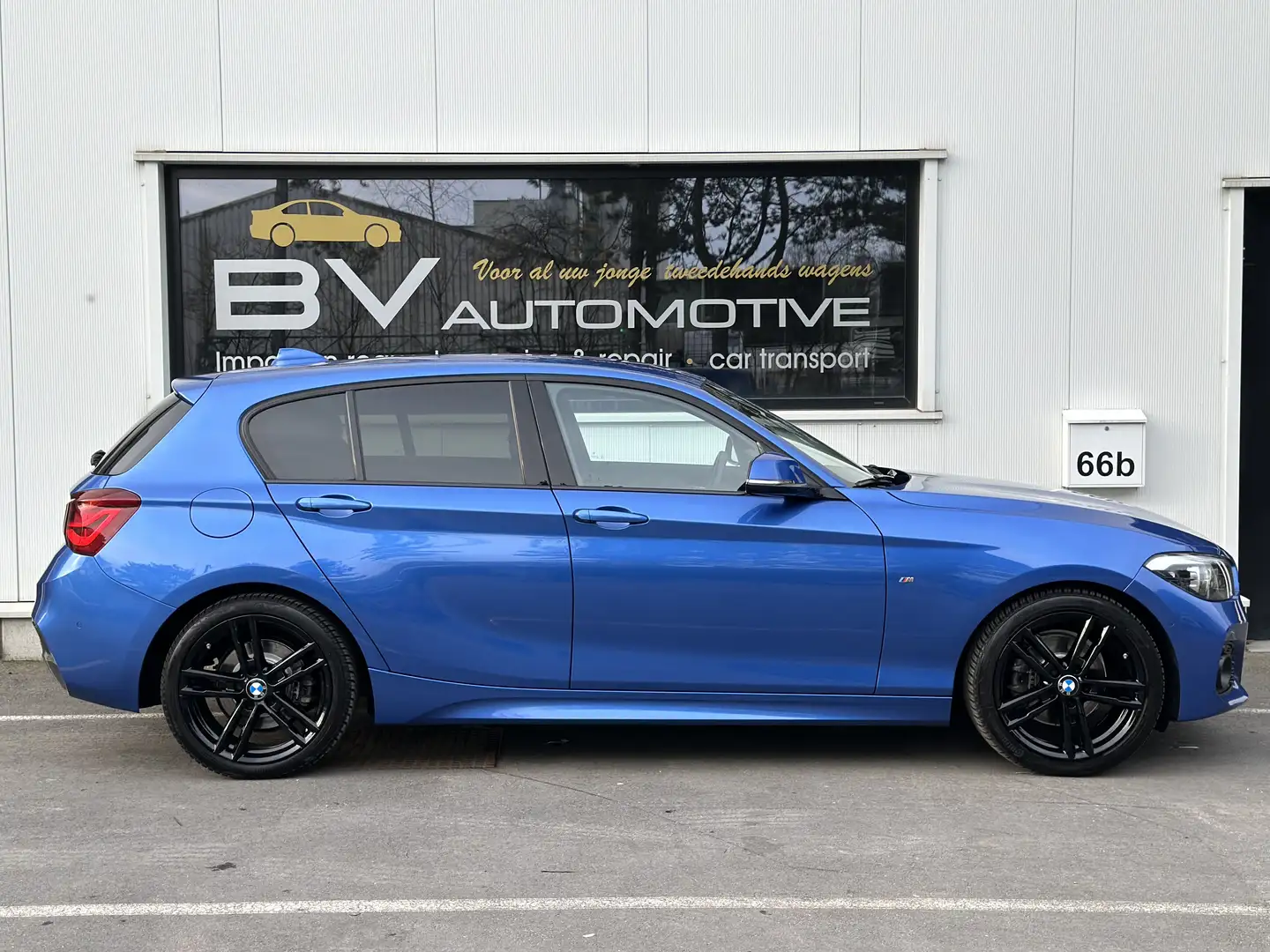 BMW 125 Sport Automaat 2019 - F1 Paddle -  LED - LEDER Bleu - 2
