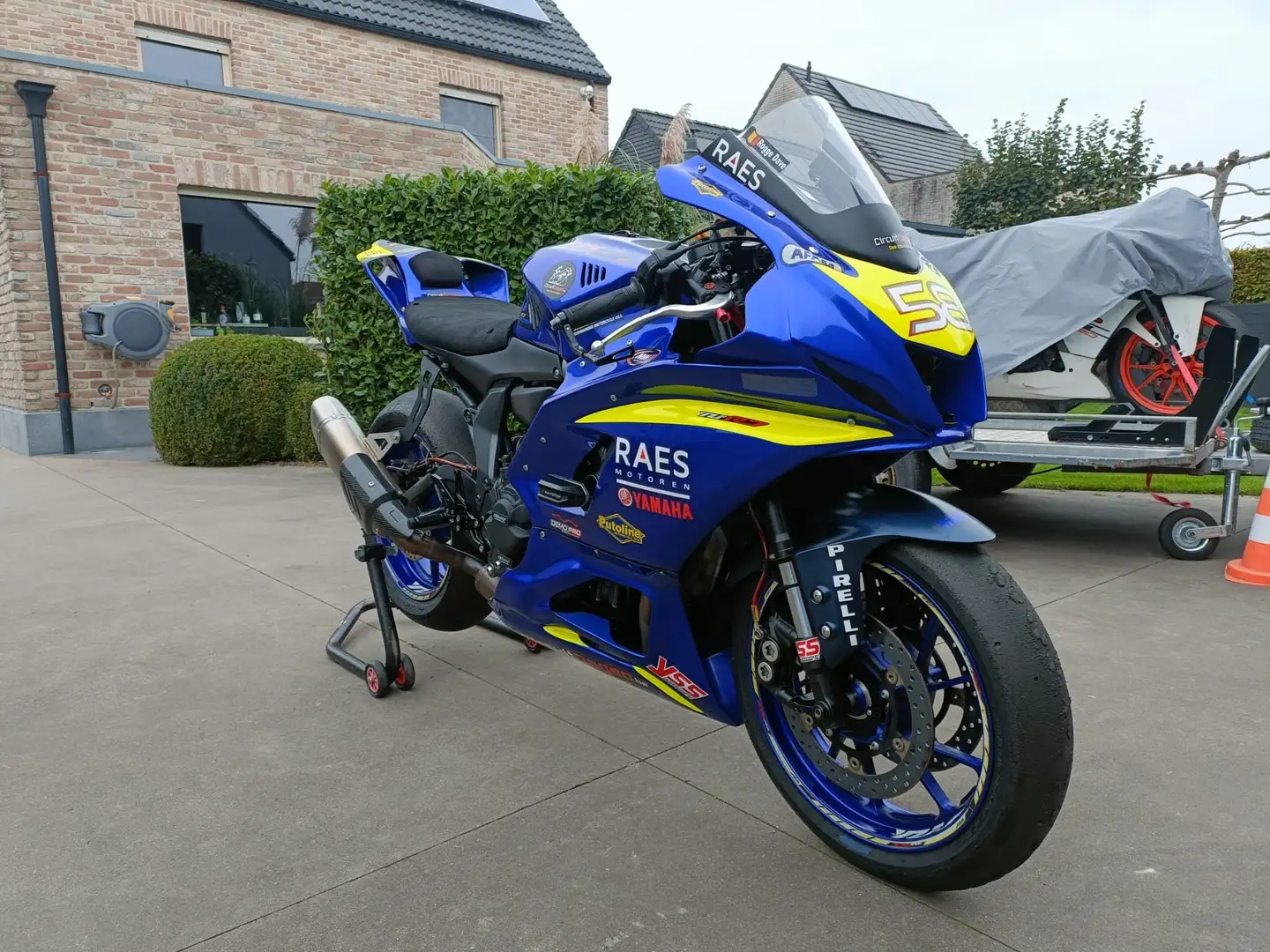 Yamaha YZF-R7 Albastru - 2