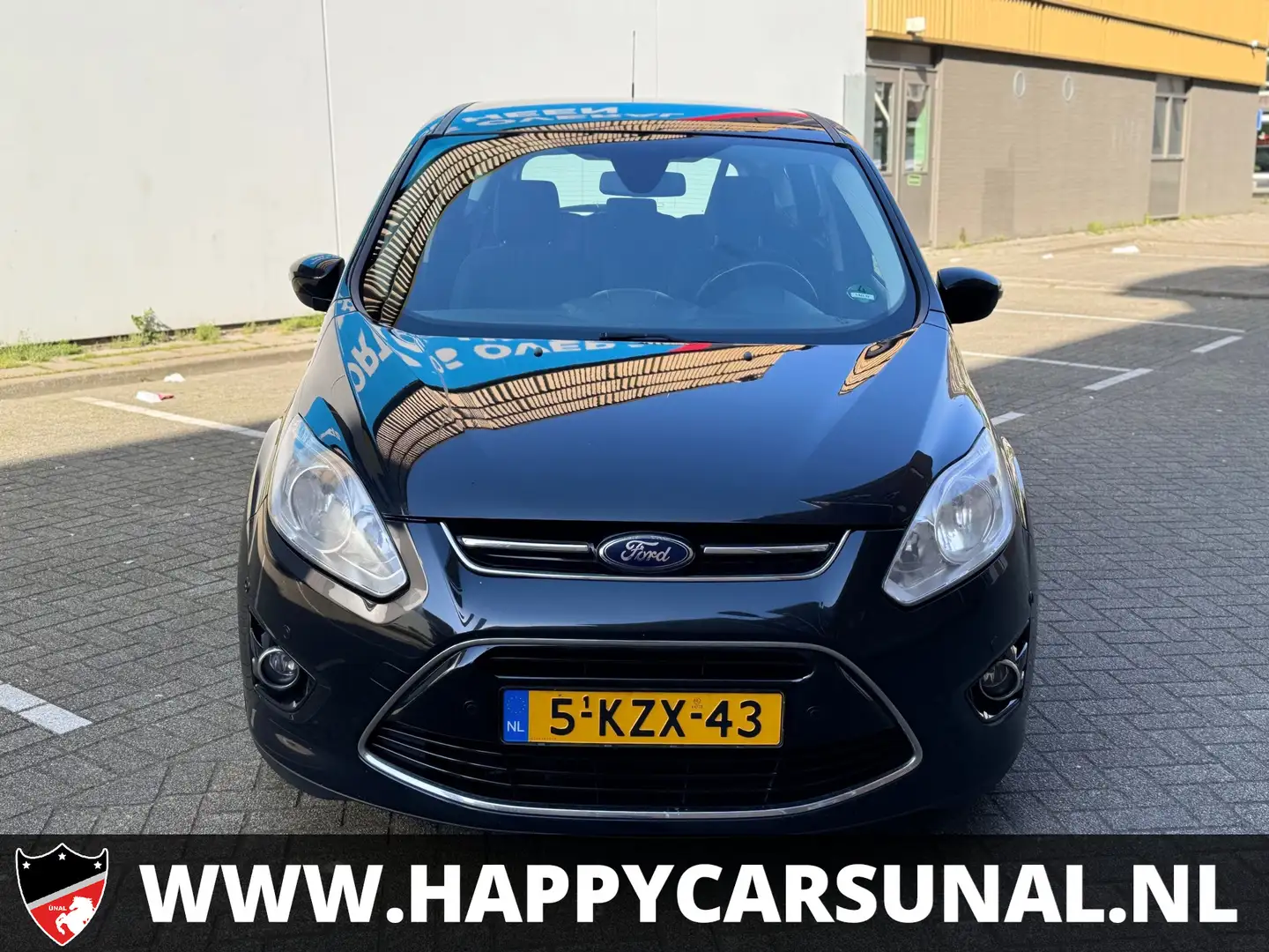 Ford C-Max 1.0 Lease Titanium, NAVI, AIRCO, CAMERA, NIEUWE AP Fekete - 2