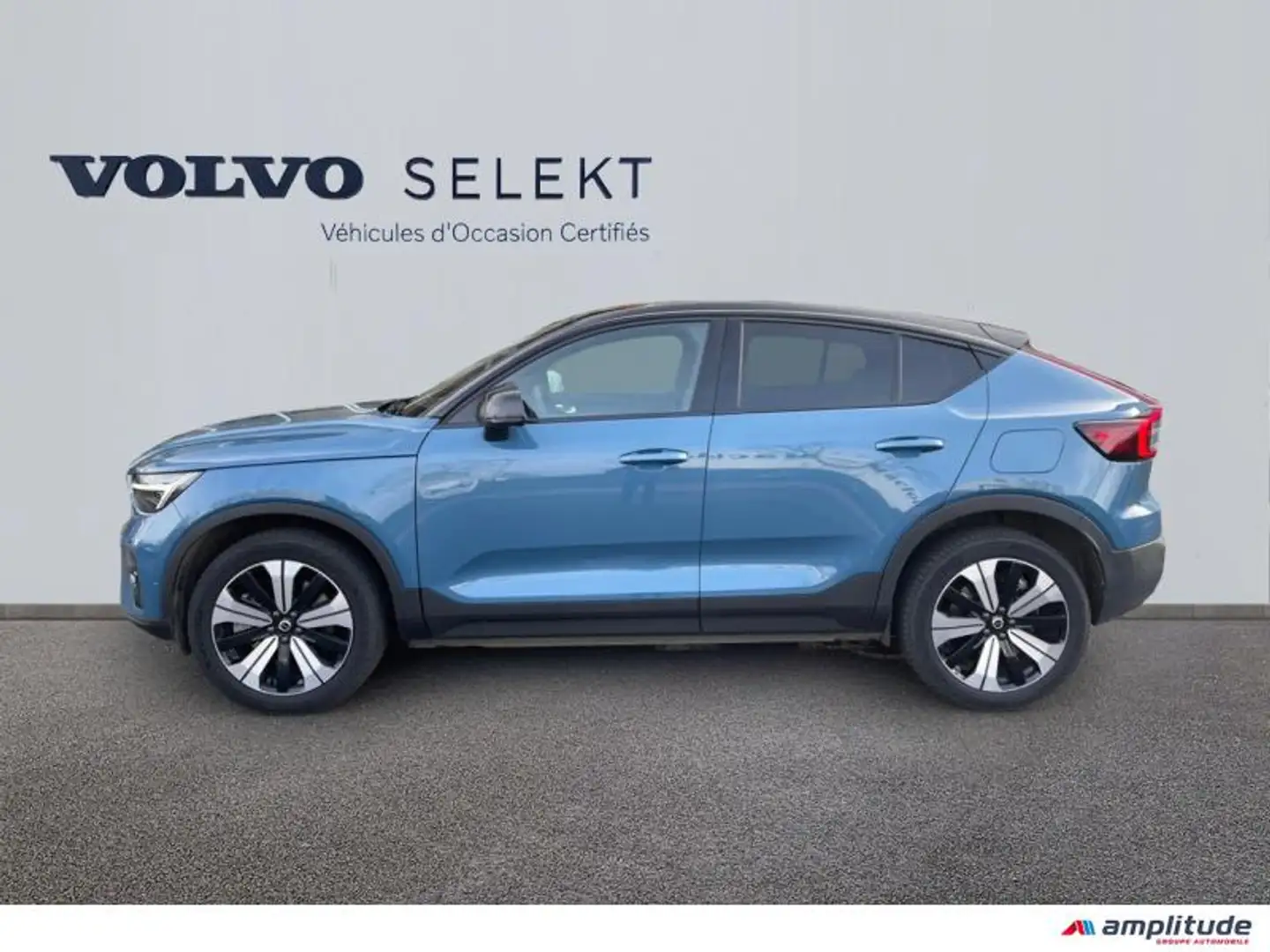 Volvo C40 Recharge Twin 408ch First Edition EDT AWD Bleu - 2