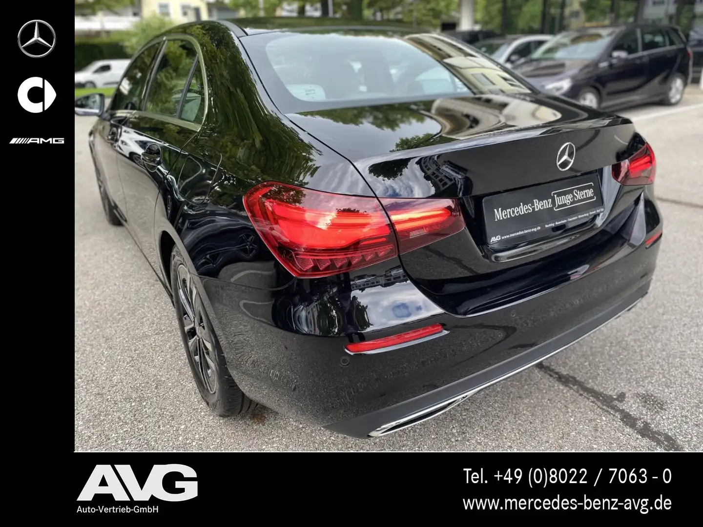 Mercedes-Benz A 200 A 200 d Limo Progressive-Adv. LED MBUX Kamera Navi Schwarz - 2