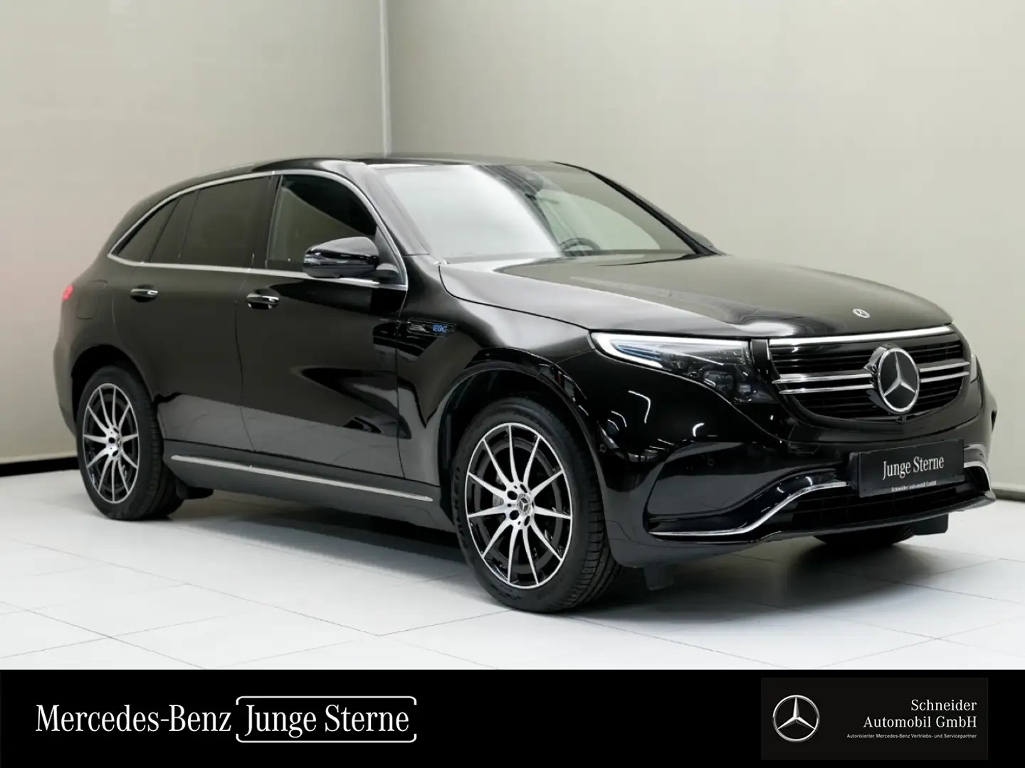 Mercedes-Benz EQC 400 4MATIC Austria Edition ACC Sport S-Sitz Zwart - 1