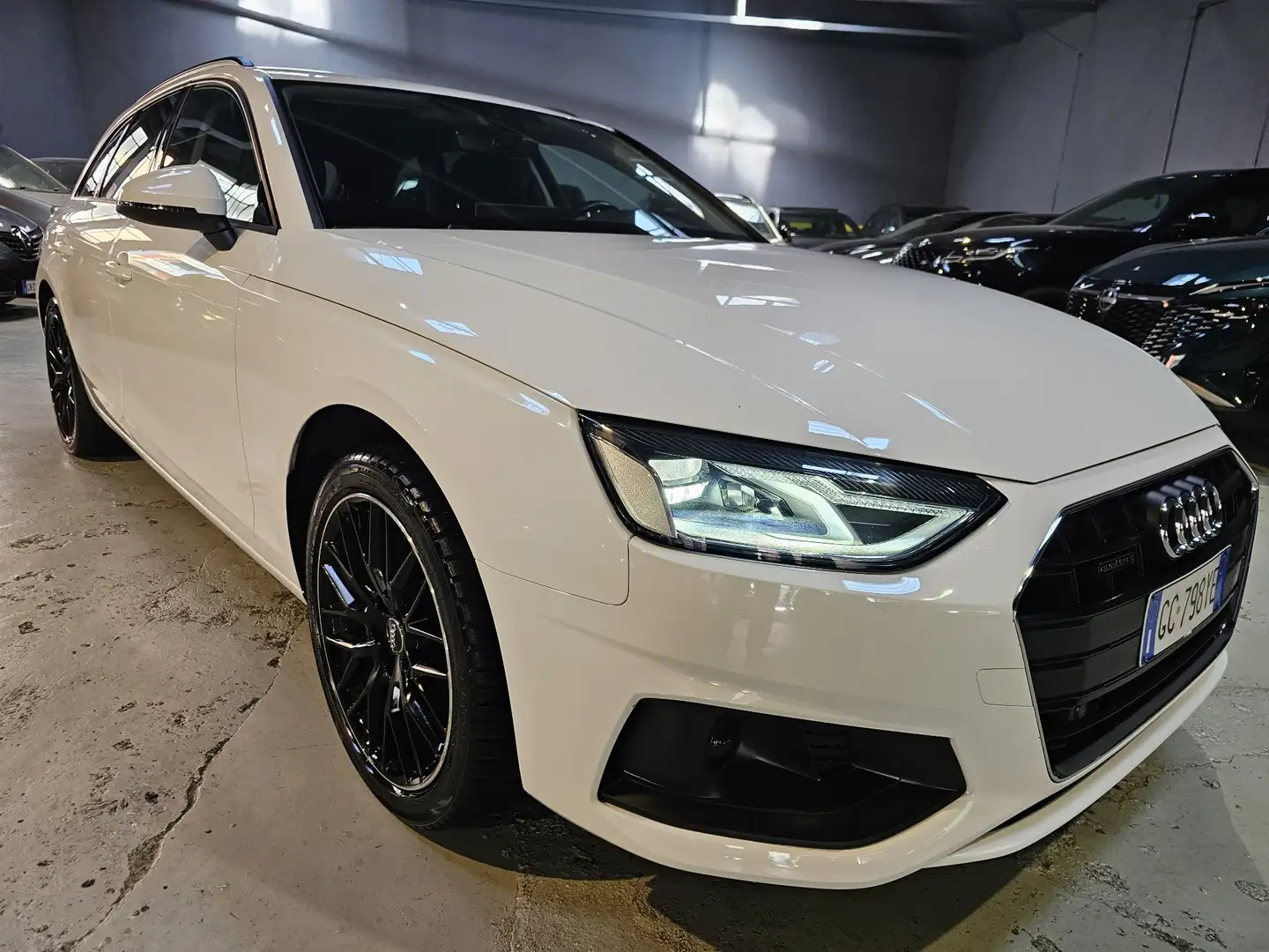 Audi A4 61.000 KM QUATTRO 204 CV 40 2.0 TDI MHEV TETTO IVA Weiß - 2
