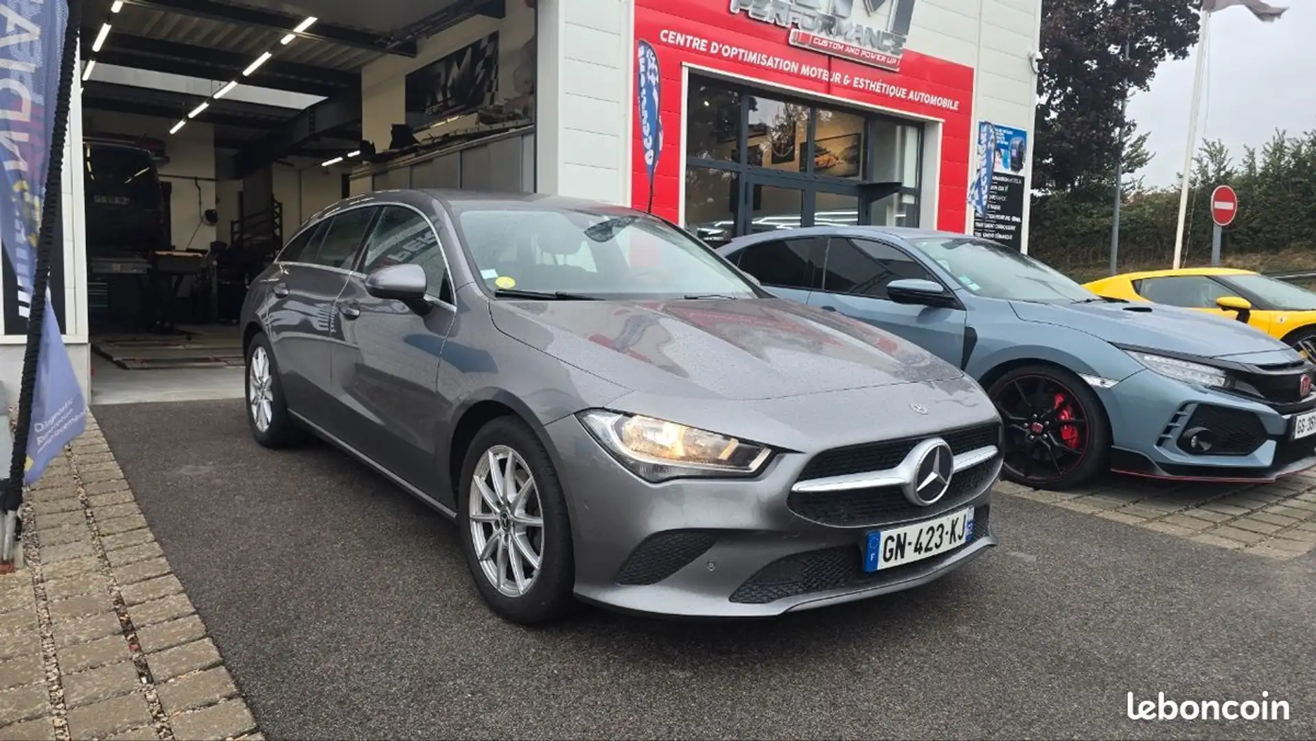 Mercedes-Benz CLA 180 Mercedes 180D break progressive Line 04-2020 178500kms Grijs - 1