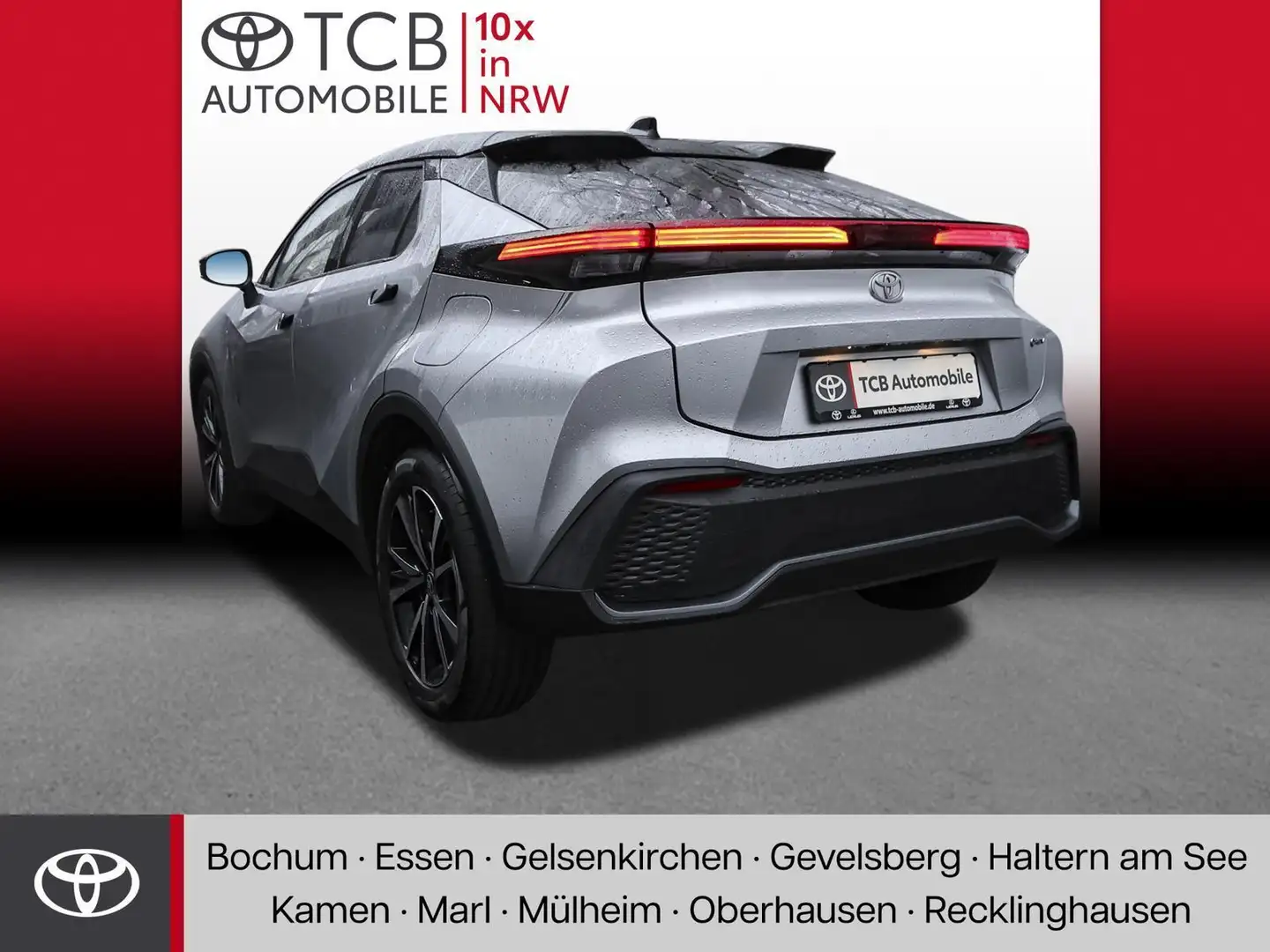 Toyota C-HR 1.8 HYBRID TEAMPLAYER  NAVI SHZ PDC KLIMA Argent - 2