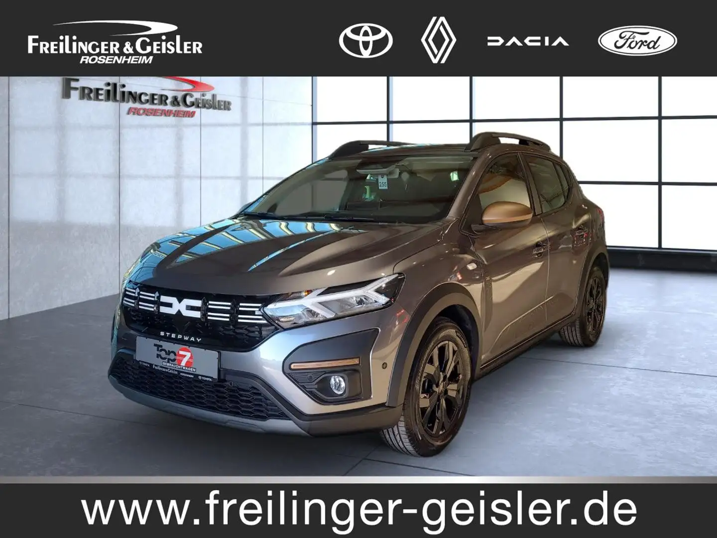 Dacia Sandero Stepway Expression Sportpaket Bluetooth Grau - 1