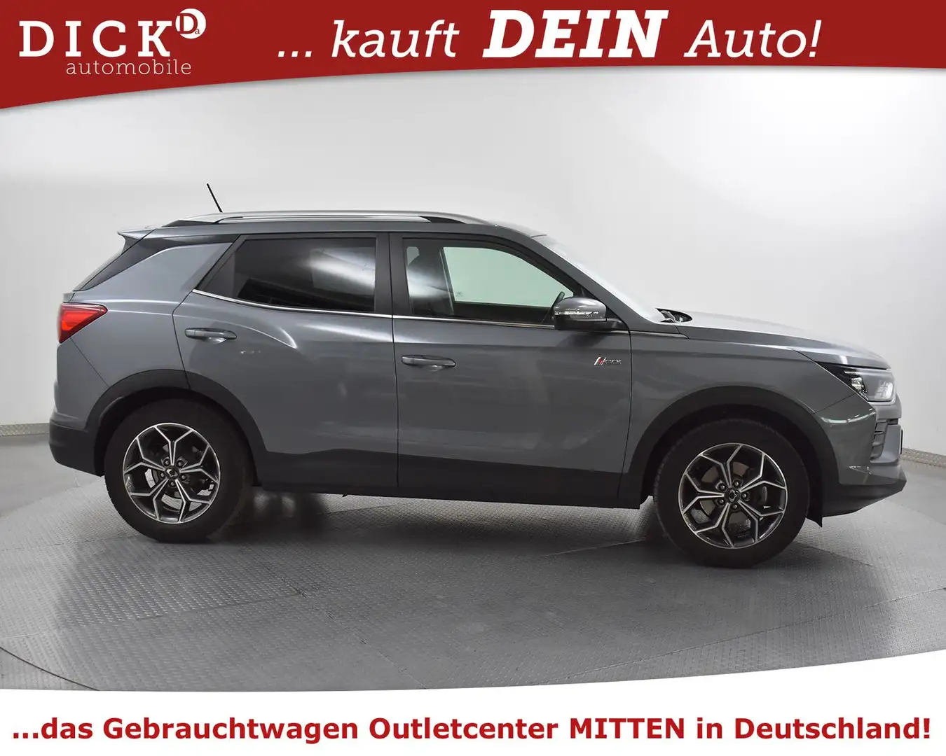 SsangYong Korando 1.5 T-GDI Aut. NAVI+SHZ+AHK+VIRTU+RFK Grau - 2