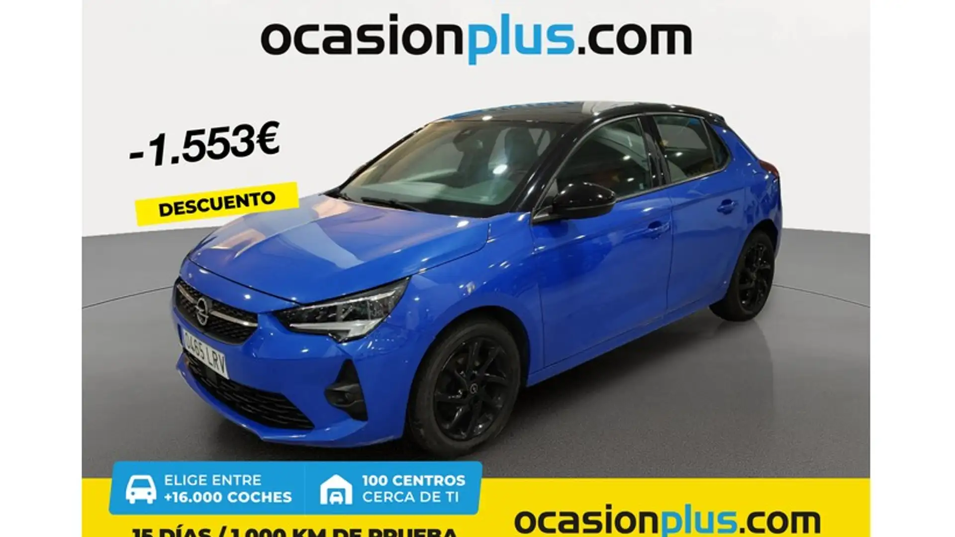 Opel Corsa 1.2T XHL S/S GS-Line 100 Blauw - 1
