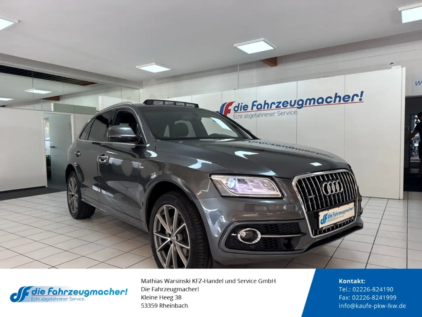 Audi Q5 2.0 TDI quattro DPF clean diesel  S-line Sportpake Grey - 1