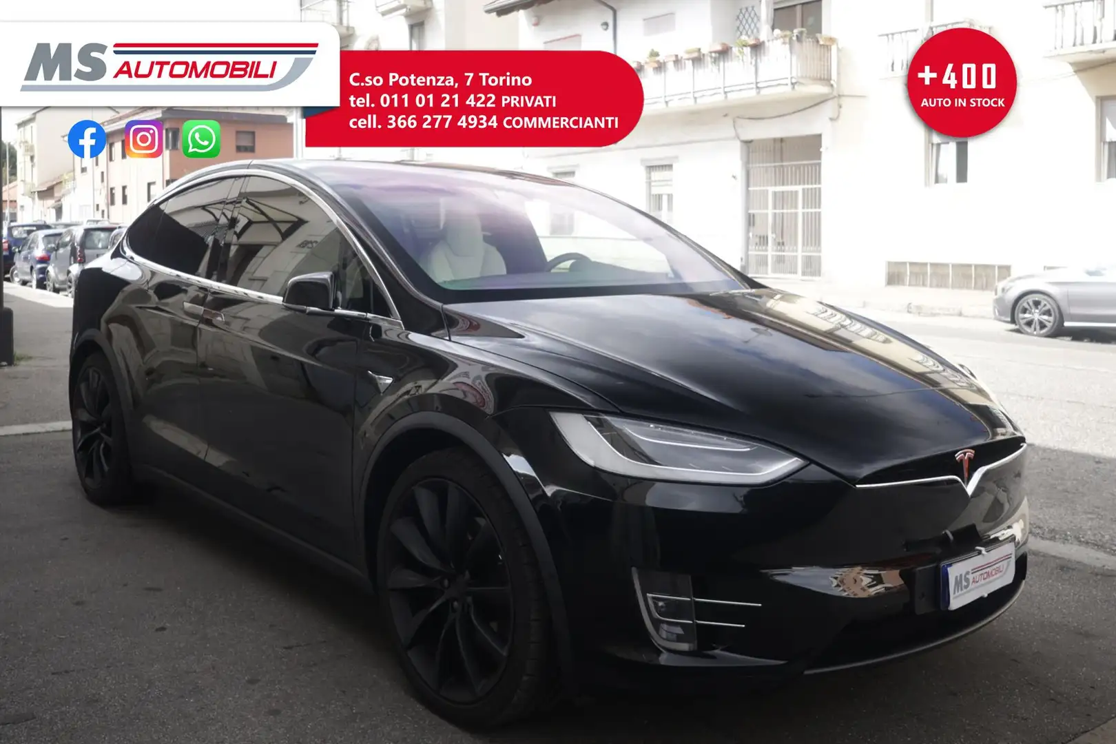 Tesla Model X 100kWh Dual Motor PROMOZIONE Unicoproprietario Nero - 1