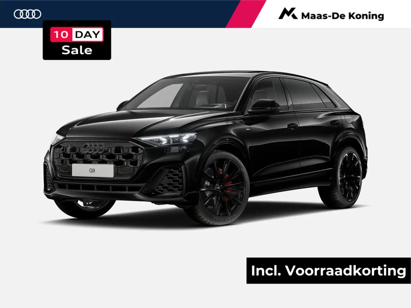 Audi Q8 60 TFSI e quattro Pro Line S Competition 490 PK · Negro - 1
