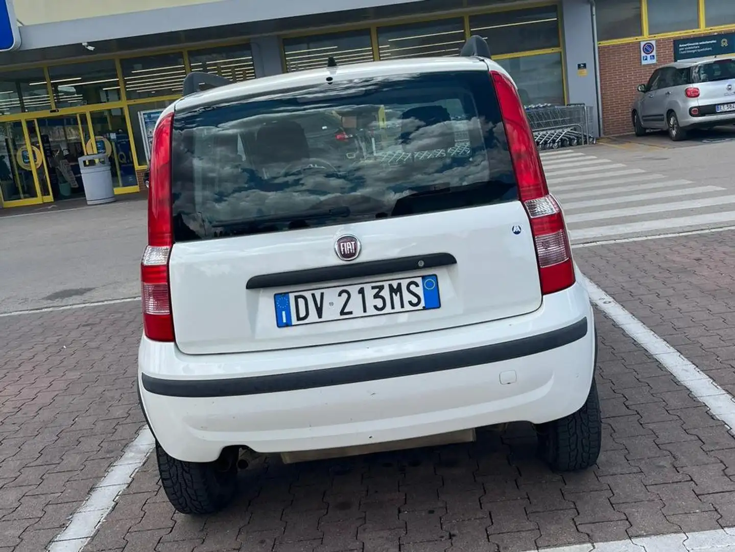 Fiat Panda Panda5 porte benzina /metano Bianco - 2