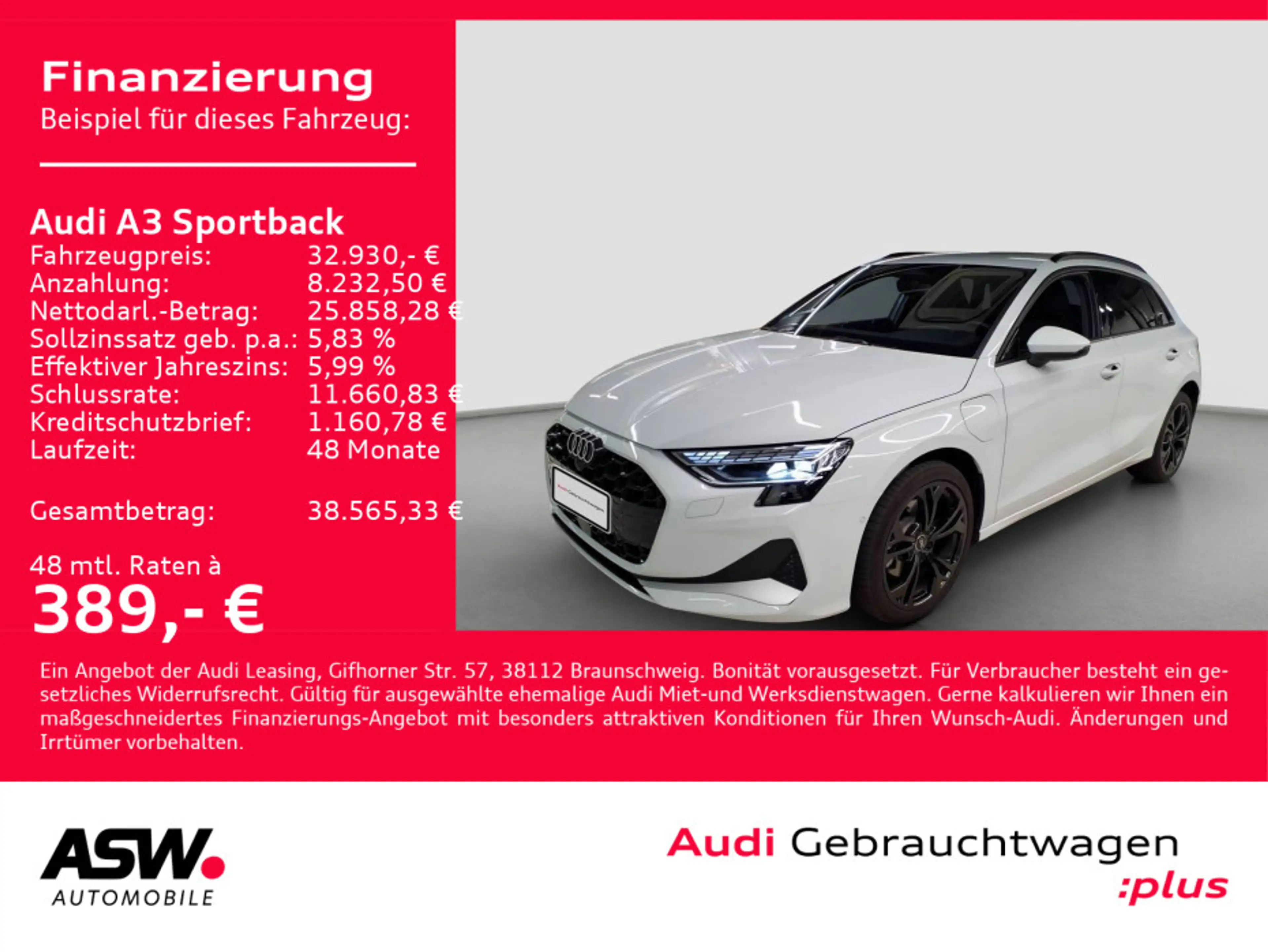Audi A3 advanced TFSI e NAVI LED AHK RFK VC — photo 2