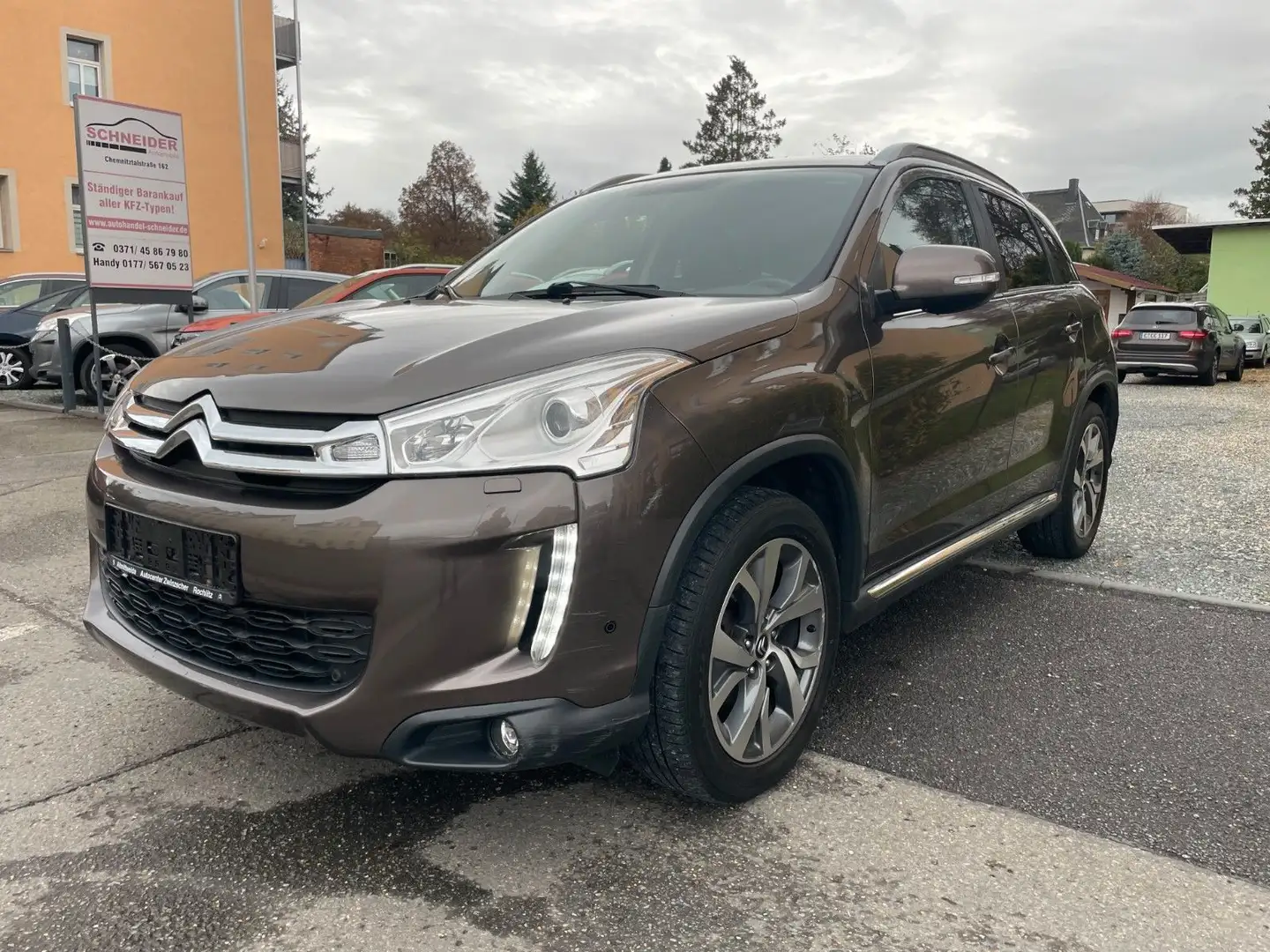 Mitsubishi ASX 1.8 DI-D+ 4WD XENON LEDER PANORAMA Braun - 1