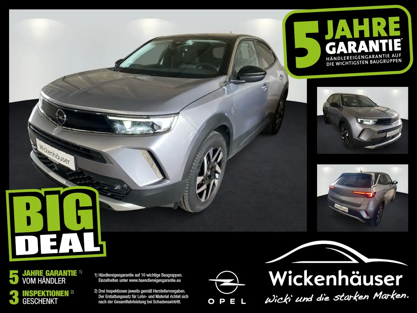 Opel Mokka-E Mokka e Elegance 180° Rückfahrkamera, PDC Silber - 1