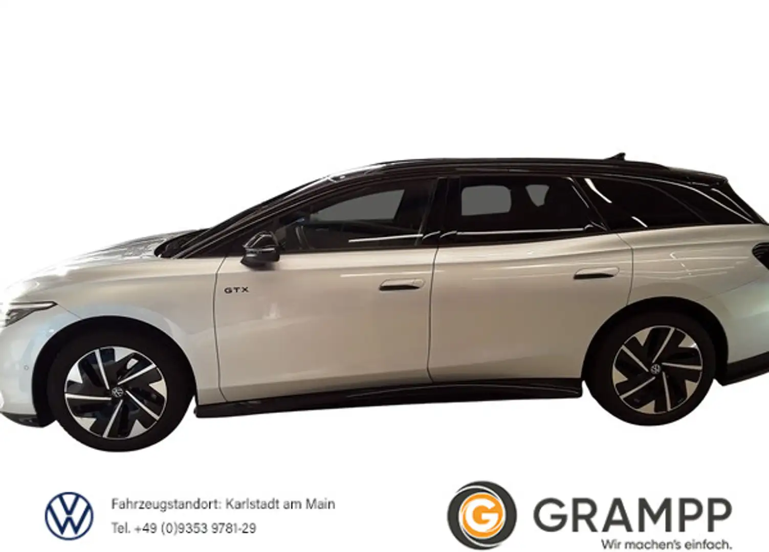 Volkswagen ID.7 Tourer GTX 4M +CCS+WÄRMEPUMPE+AHK+360°+MATR Silber - 1