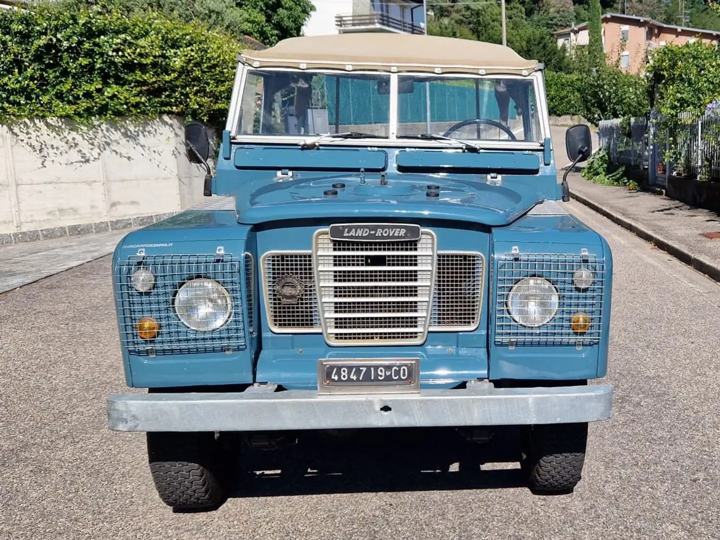 Land Rover Series Bleu - 1