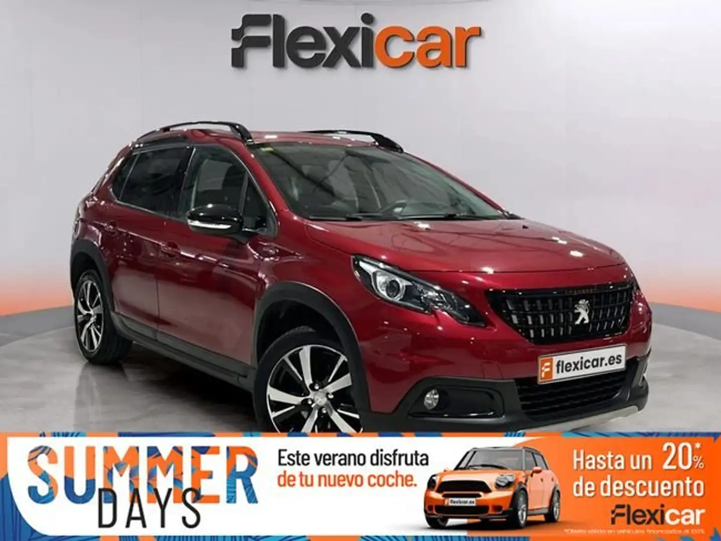 Peugeot 2008 GT+Line+1.2+PureTech+81KW+%28110CV%29+S%26S Paars - 1
