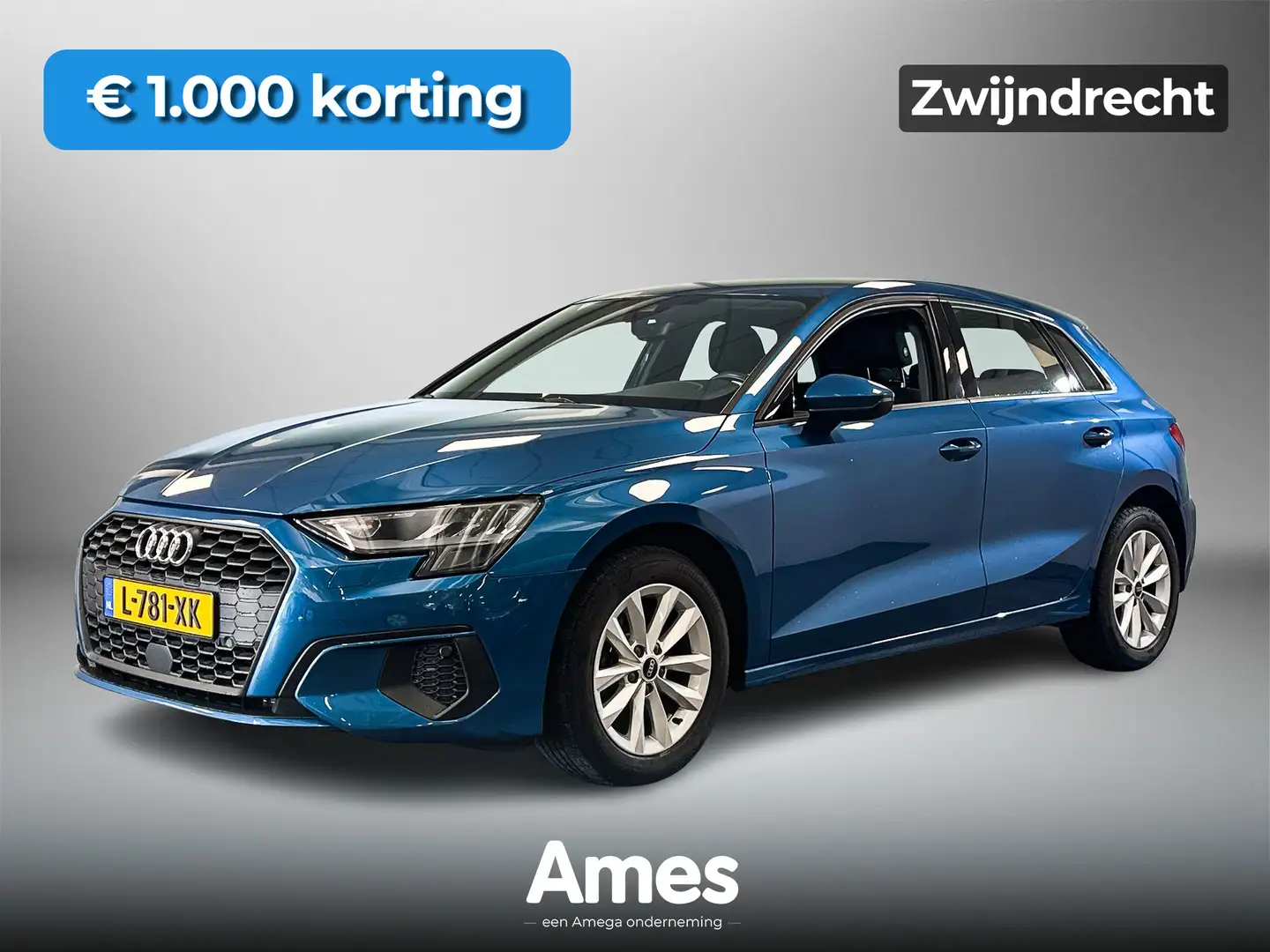 Audi A3 Sportback 30 110pk TFSI Pro Line Parkeersensoren a Bleu - 1