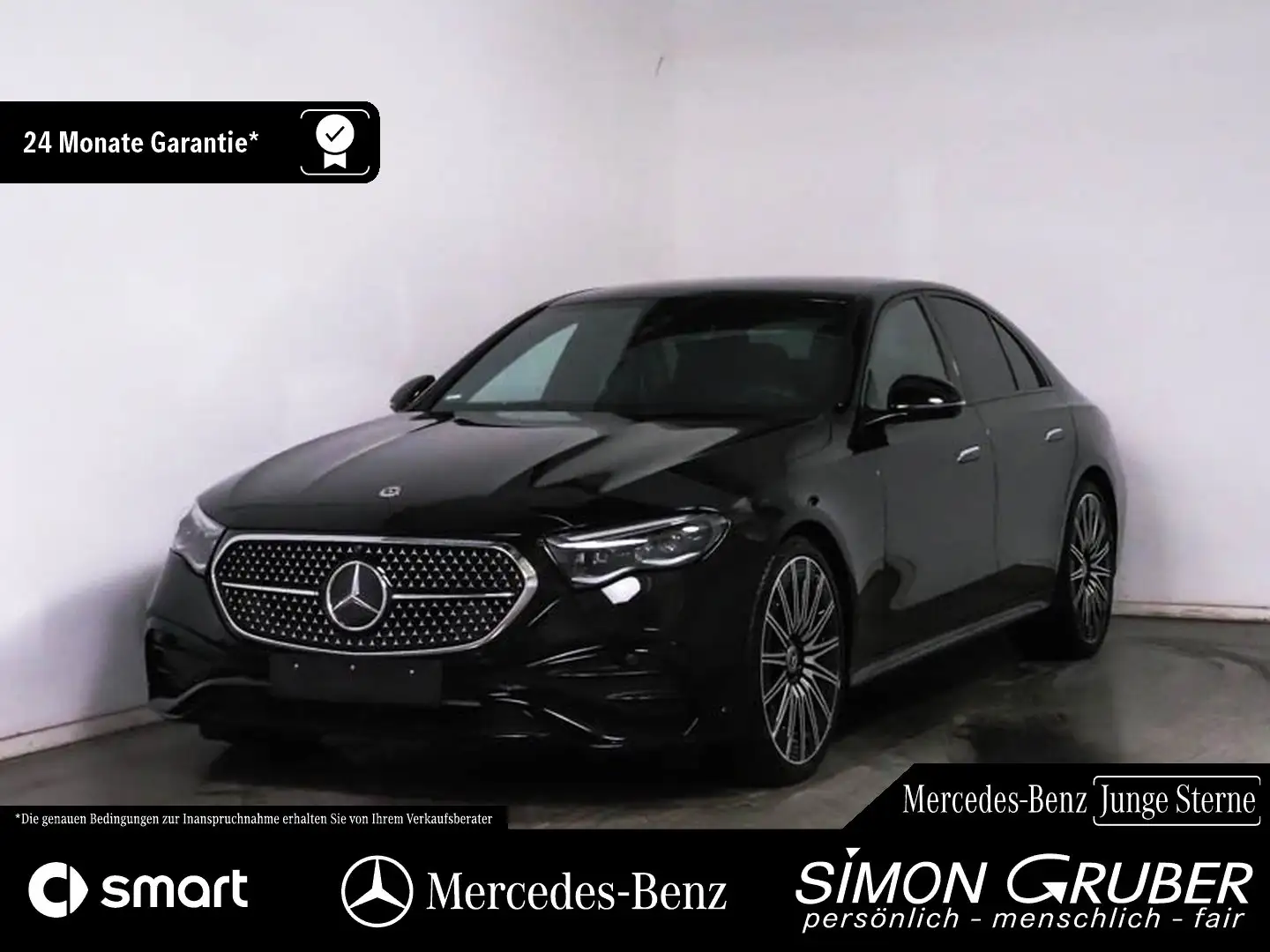 Mercedes-Benz E 220 d AMG MBUX Superscreen 360° Burm KeyGo 21" Schwarz - 1