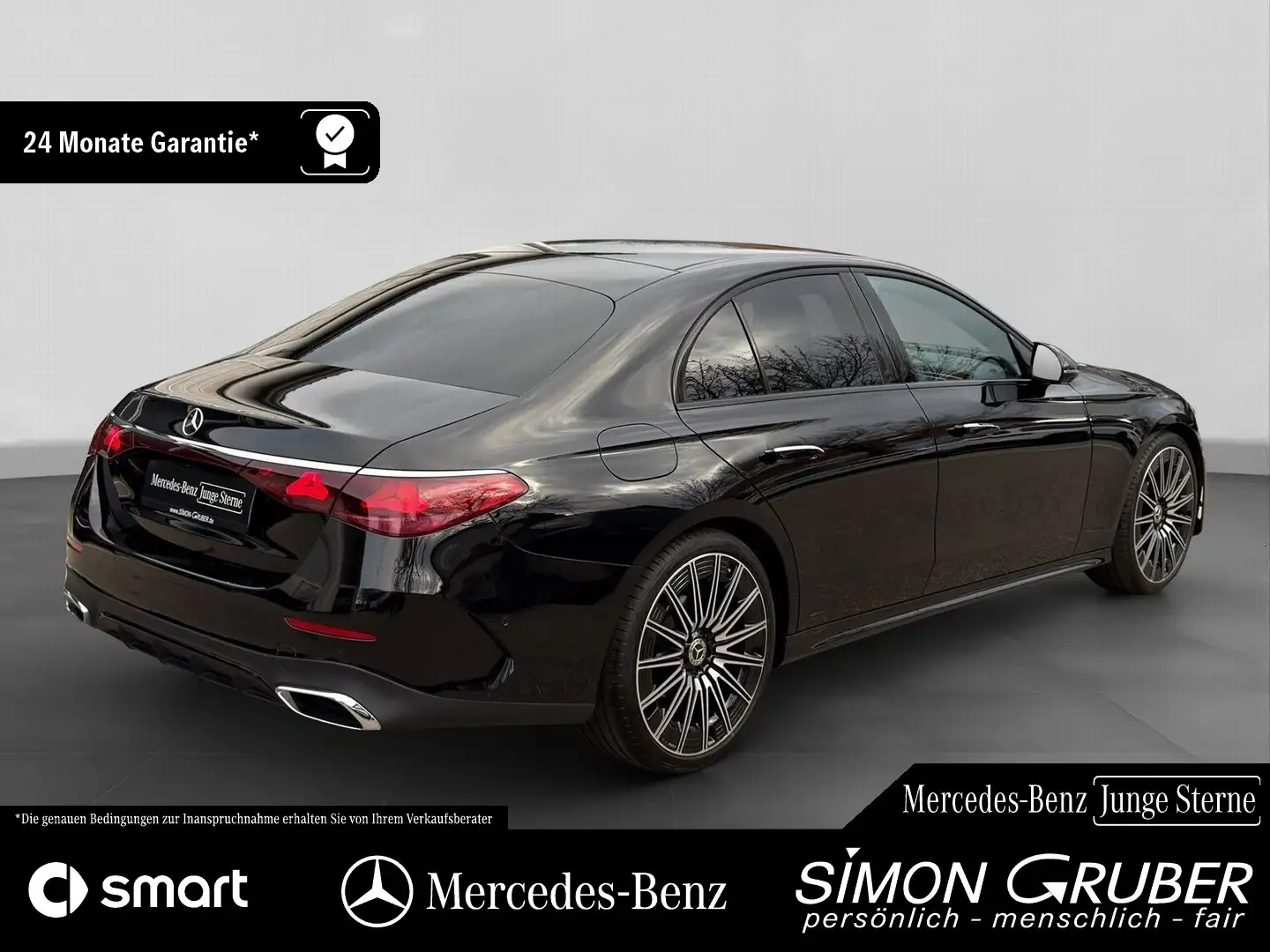 Mercedes-Benz E 220 d AMG MBUX Superscreen 360° Burm KeyGo 21" Zwart - 2