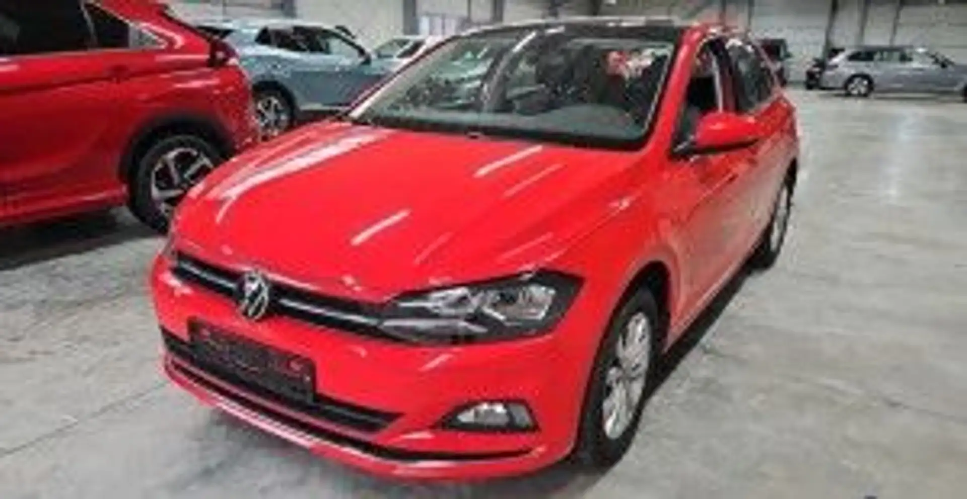 Volkswagen Polo VI Highline 1.0TSI PANO*ACC*NAVI*CARPLAY Rojo - 1