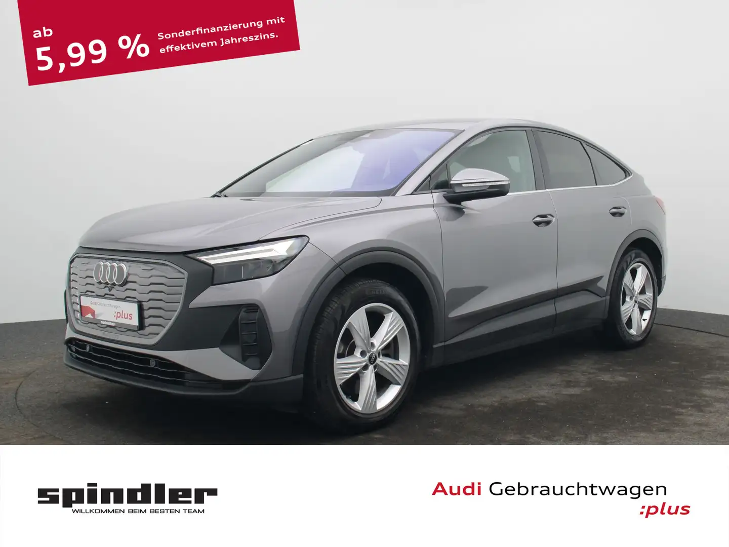 Audi Q4 e-tron Q4 Sportback 40 e-tron/ MMI-NaviPro, LED, AR-HuD Grau - 1