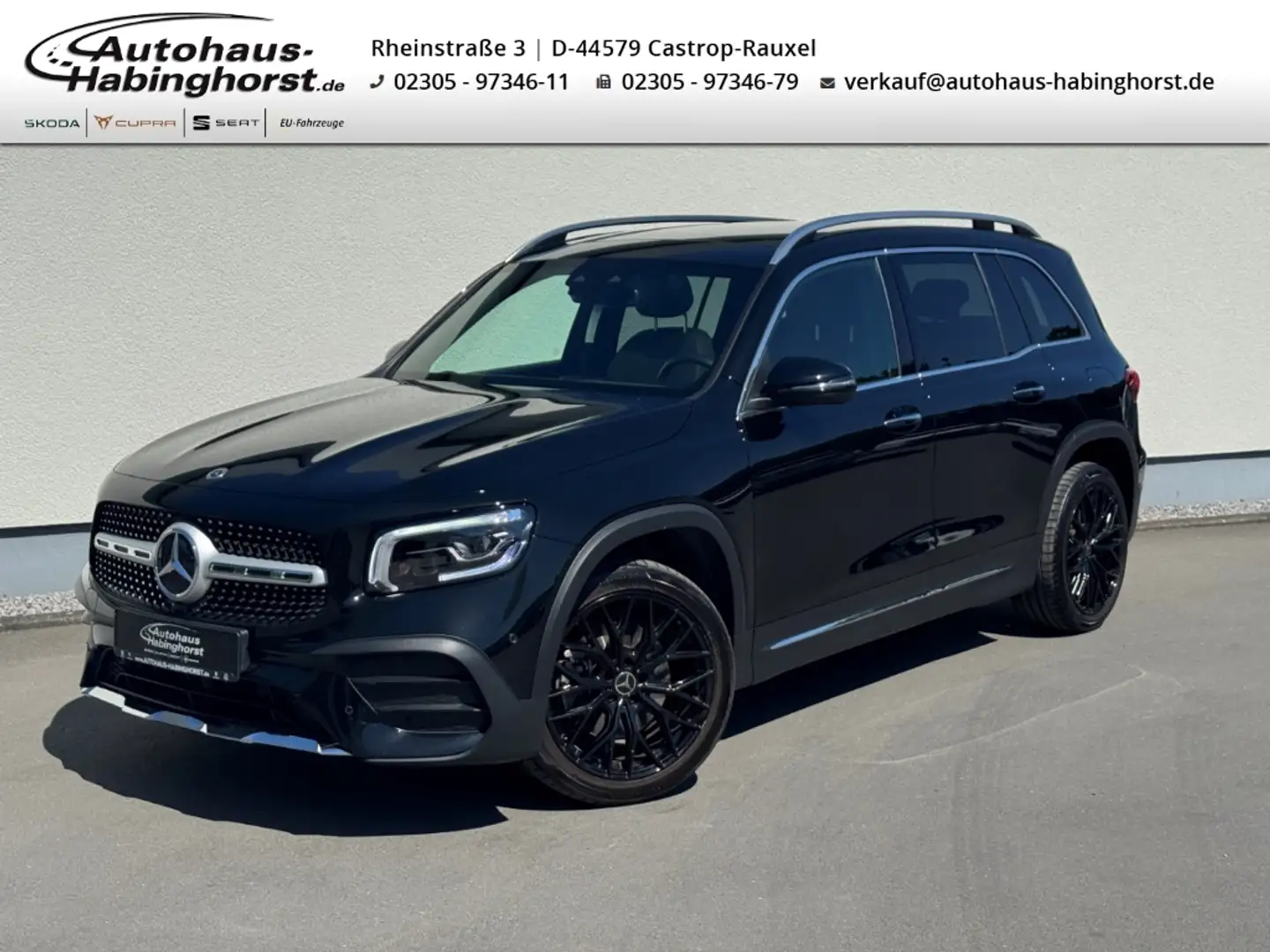 Mercedes-Benz GLB 250 4Matic DCT AMG Line LED Pano Navi PDC Klima Negru - 1