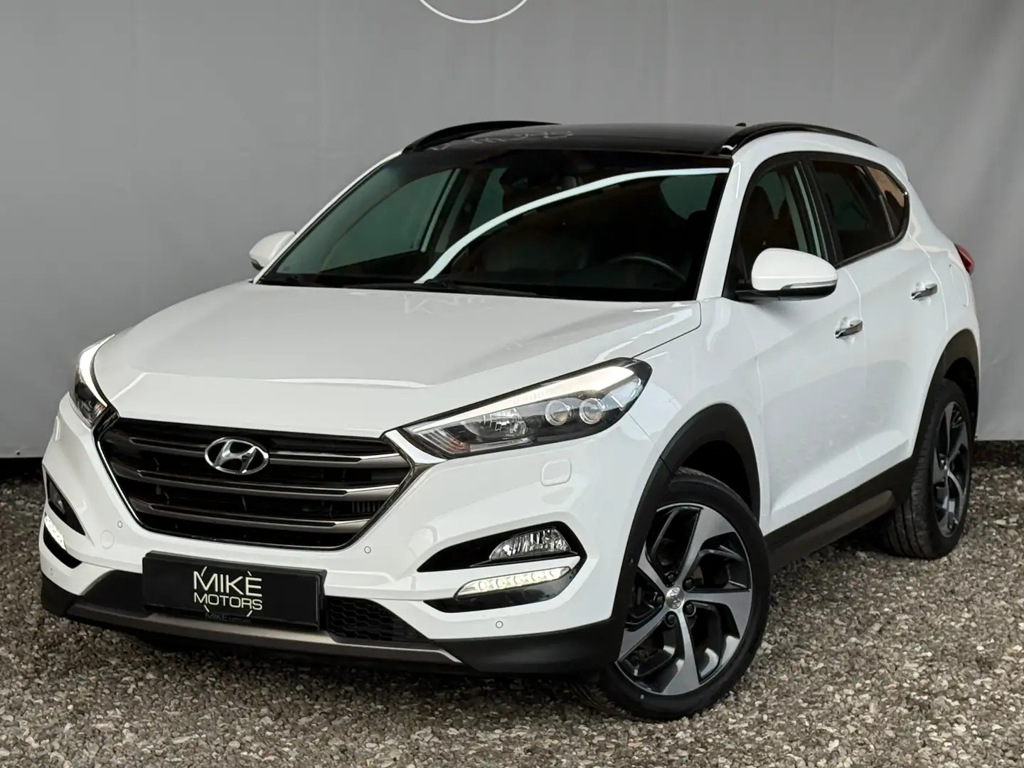 Hyundai TUCSON 1,6 T-GDI 4WD Platin DCT Weiß - 2