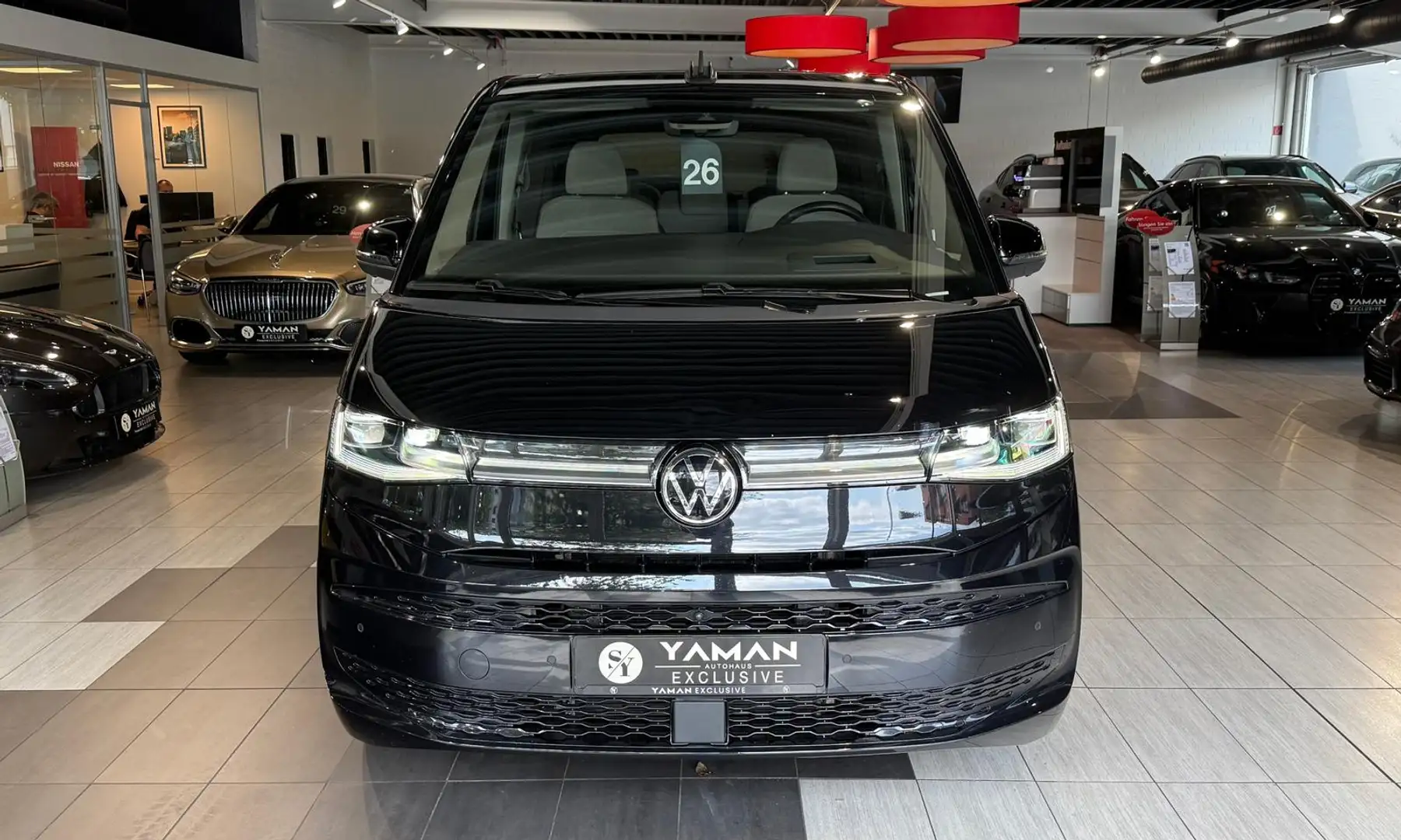 Volkswagen T7 Multivan Energetic eHybrid*HuD*ACC*E-Tür*Pano Чорний - 2