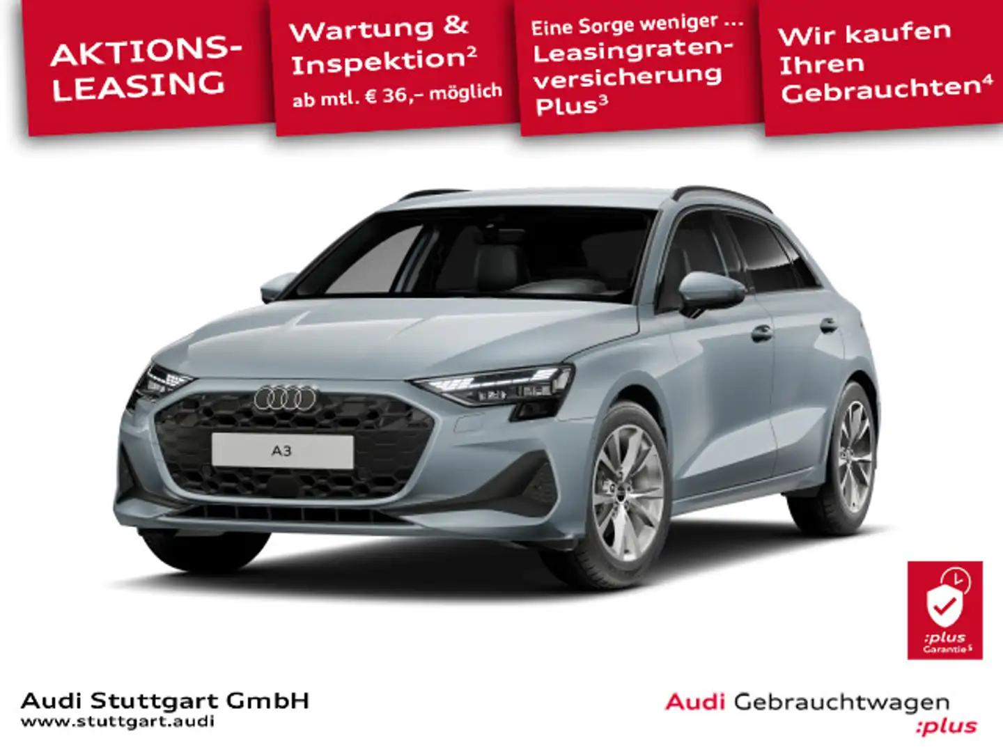 Audi A3 30 TFSI S tronic Grau - 1