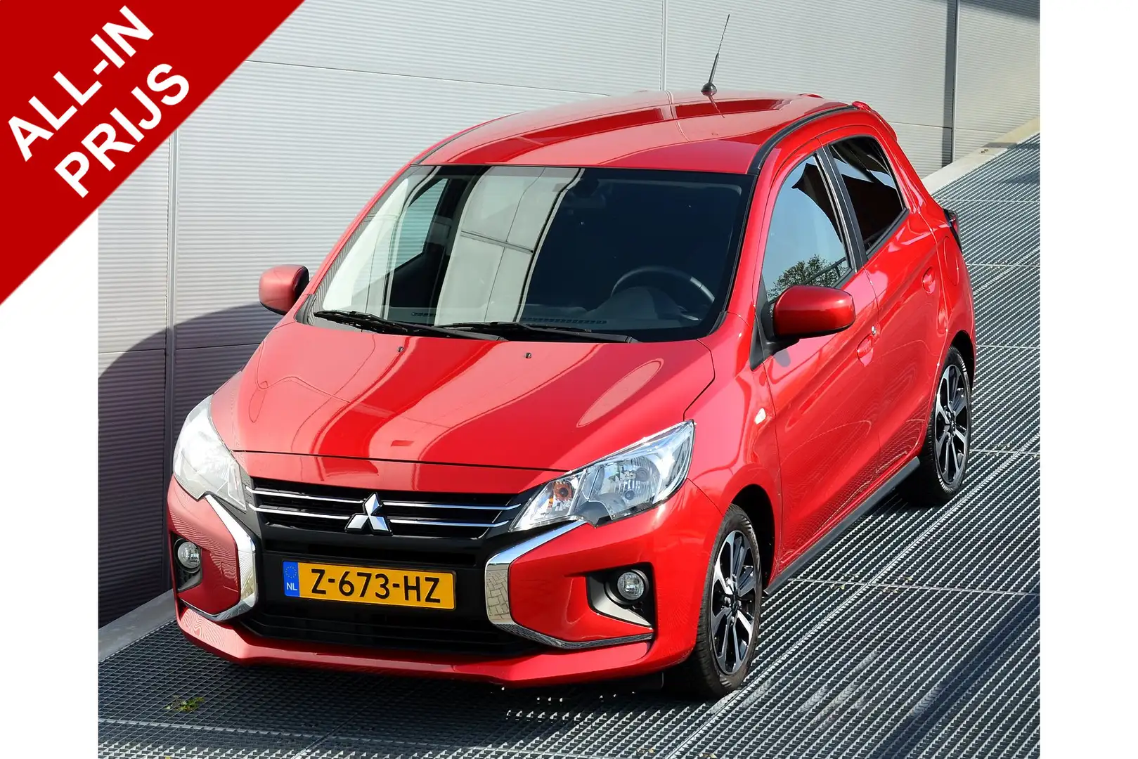 Mitsubishi Space Star 1.2 DYNAMIC CLEARTEC | HOGE ZIT | NAVIGATIE | 15'' Rood - 1