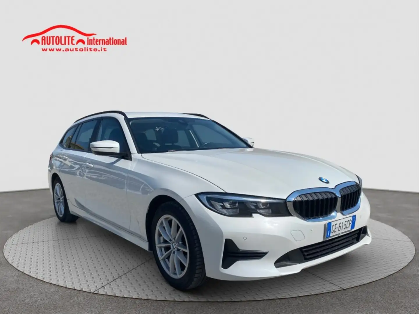 BMW 316 d 48V Touring Business Advantage Blanc - 1
