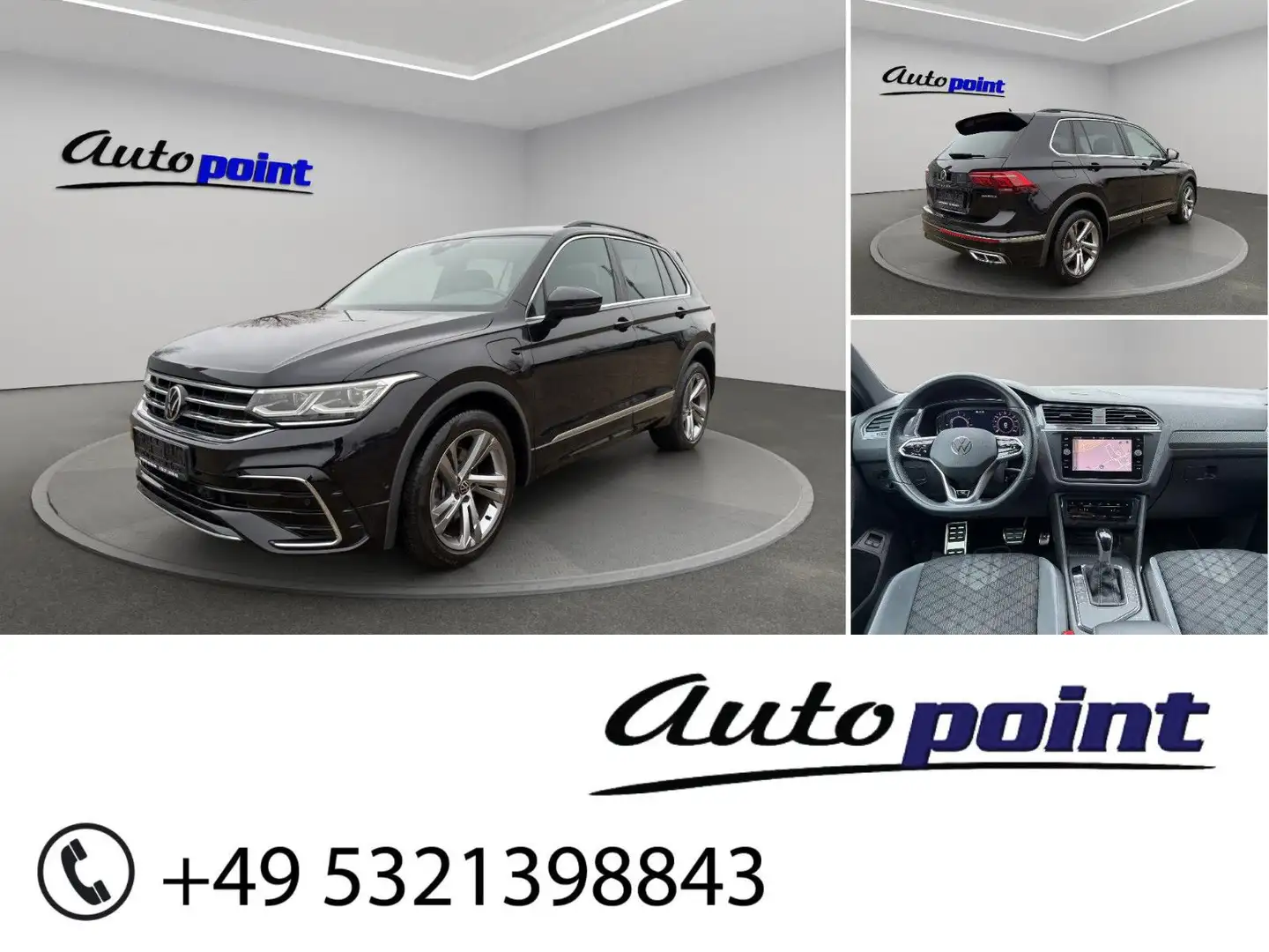 Volkswagen Tiguan 1.4 TSI eHybrid R-Line MATRIX 19" Schwarz - 1