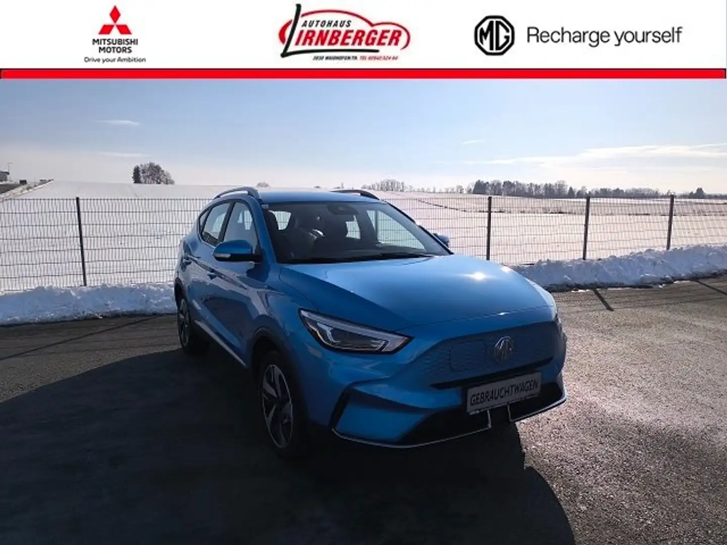 MG ZS Comfort Blau - 1