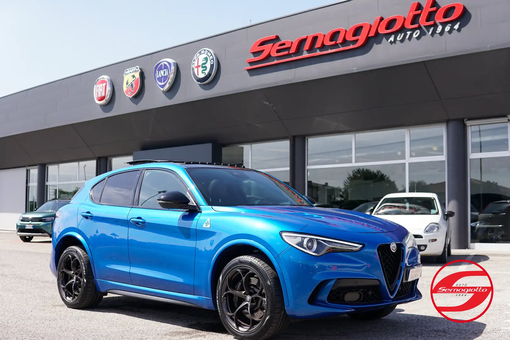 Alfa Romeo Stelvio 2.9 510cv V6 Quadrifoglio | GARANZIA UFF. 07/2027 Blau - 1