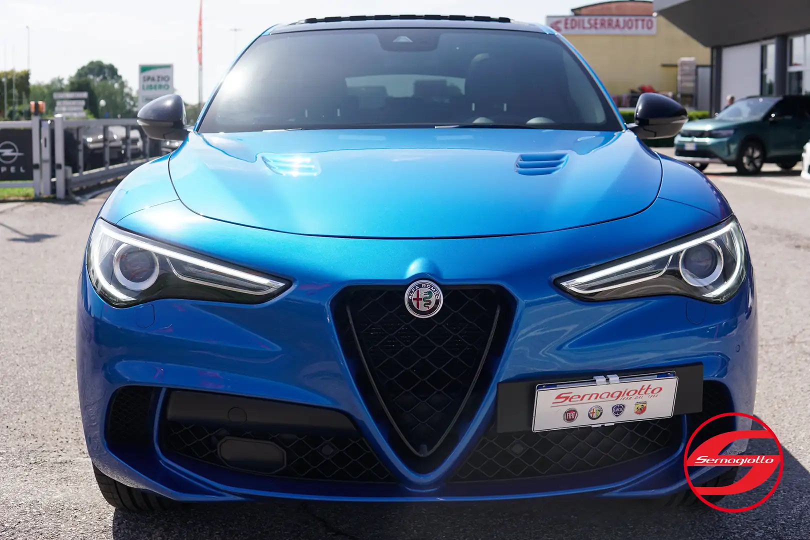 Alfa Romeo Stelvio 2.9 510cv V6 Quadrifoglio | GARANZIA UFF. 07/2027 Blau - 2