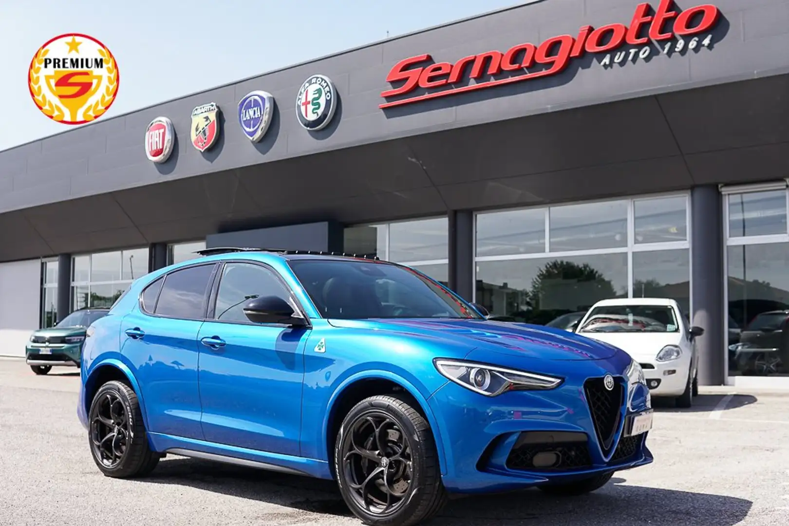 Alfa Romeo Stelvio 2.9 510cv V6 Quadrifoglio | GARANZIA UFF. 07/2027 Blau - 1