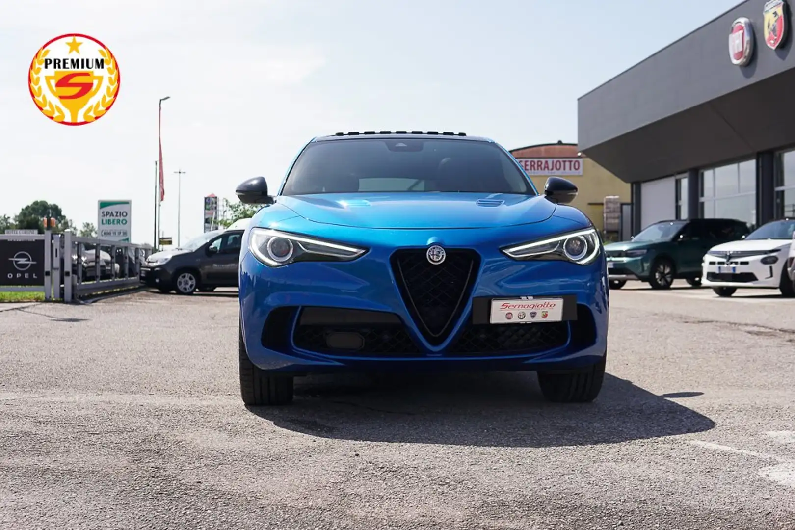 Alfa Romeo Stelvio 2.9 510cv V6 Quadrifoglio | GARANZIA UFF. 07/2027 Blau - 2