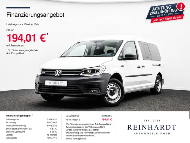 Volkswagen Caddy KOMBI ABTe Bi-XENON/DAB+/SHZ/KLIMA