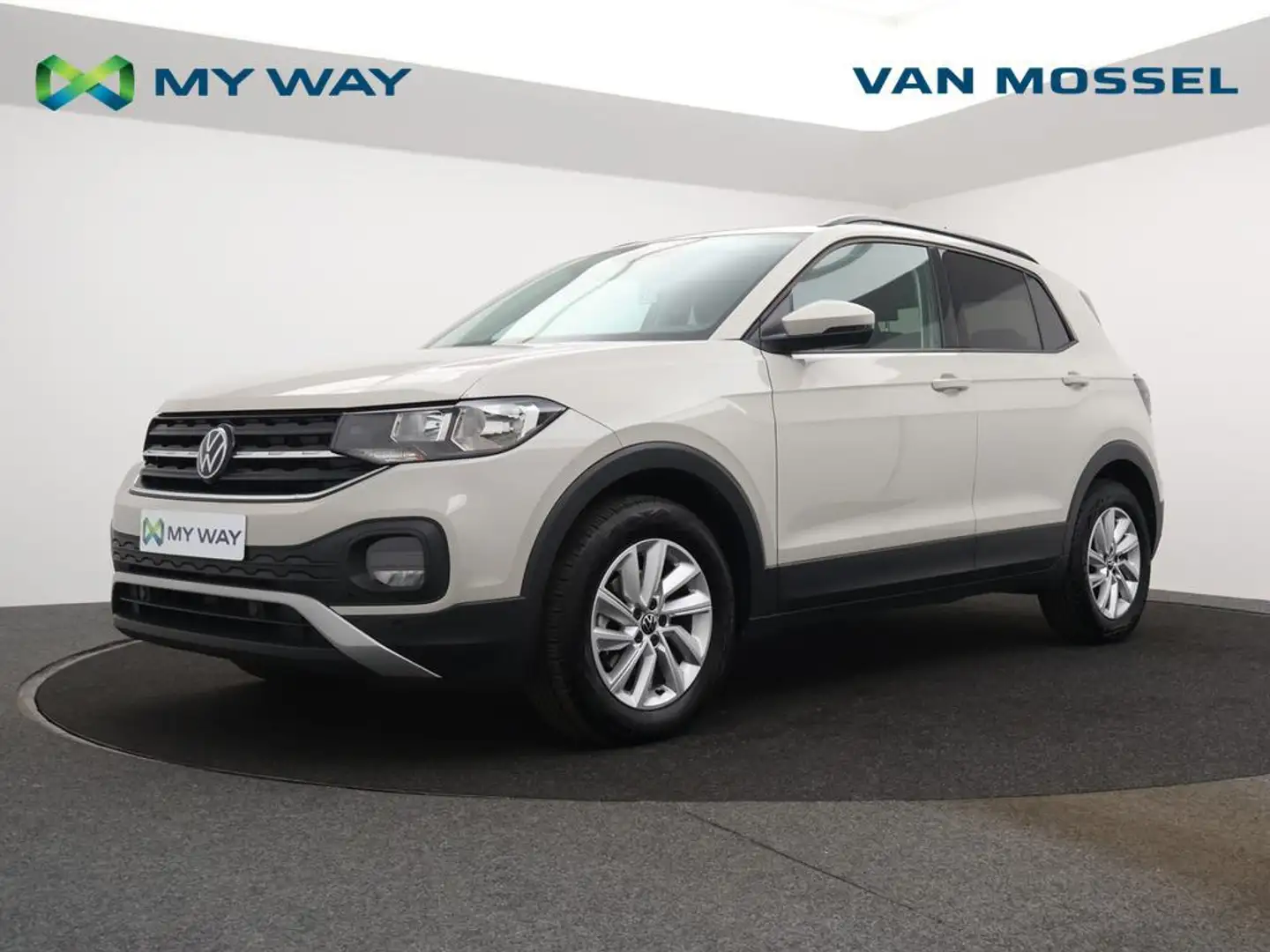 Volkswagen T-Cross T-Cross Life 1.0TSI 95PK *APP CONNECT*BLTH*CRUISE* Beige - 1