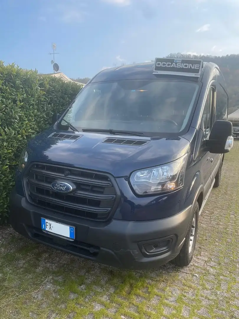 Ford Transit 350 2.0 diesel 130cv L3H2 Blu/Azzurro - 1
