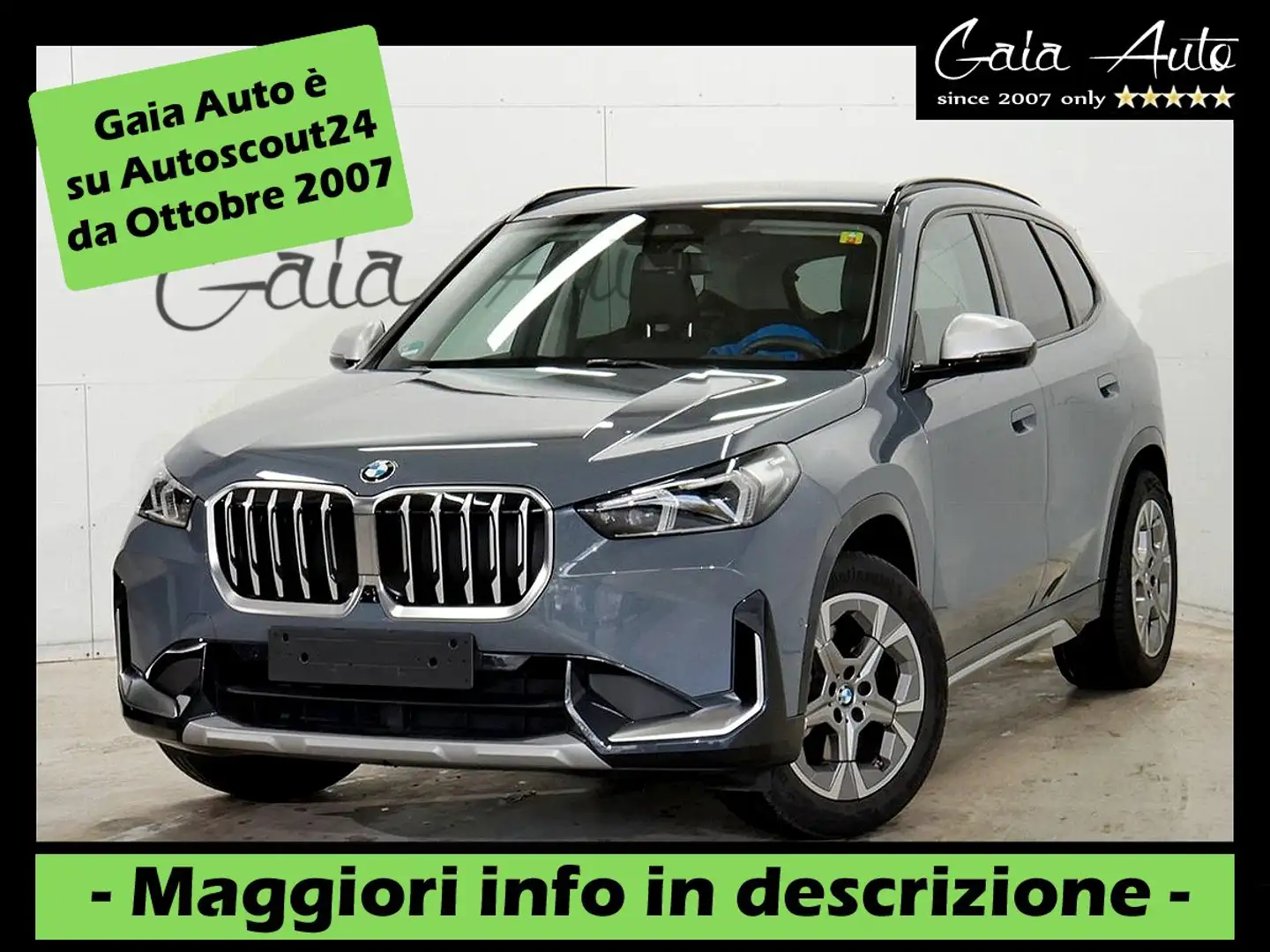 BMW X1 18d X-Line LED WIDE (diverse disp 23/24) Grigio - 1