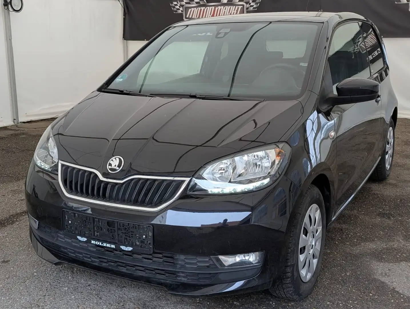 Skoda Citigo Clever /PDC/SHZ/Klimaaut./Spurass./ Schwarz - 1