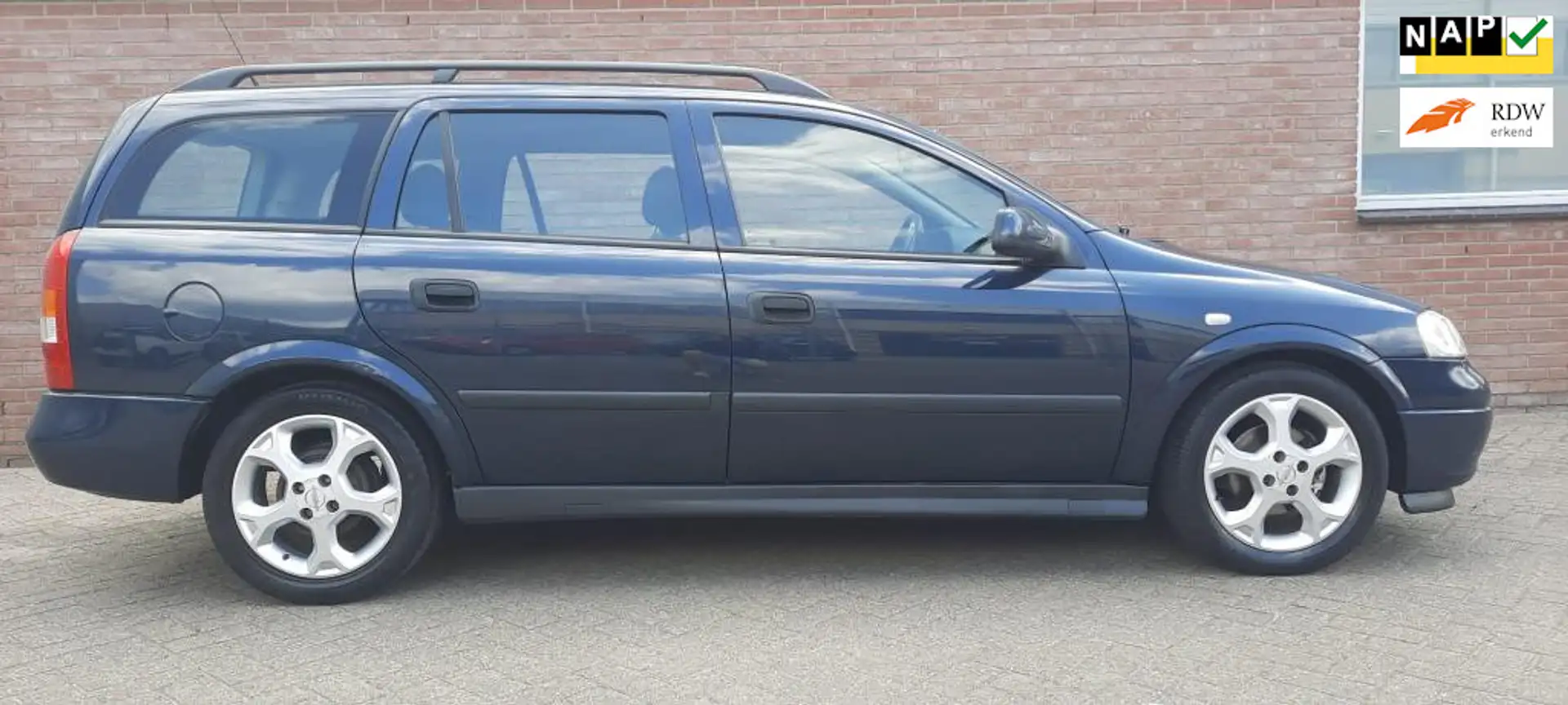 Opel Astra Wagon 1.6-16V Sport Edition II ned.geleverd Bleu - 1