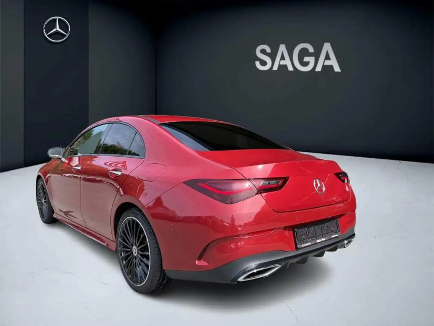 Mercedes-Benz CLA 180 180 d Coupé AMG Line Rot - 2