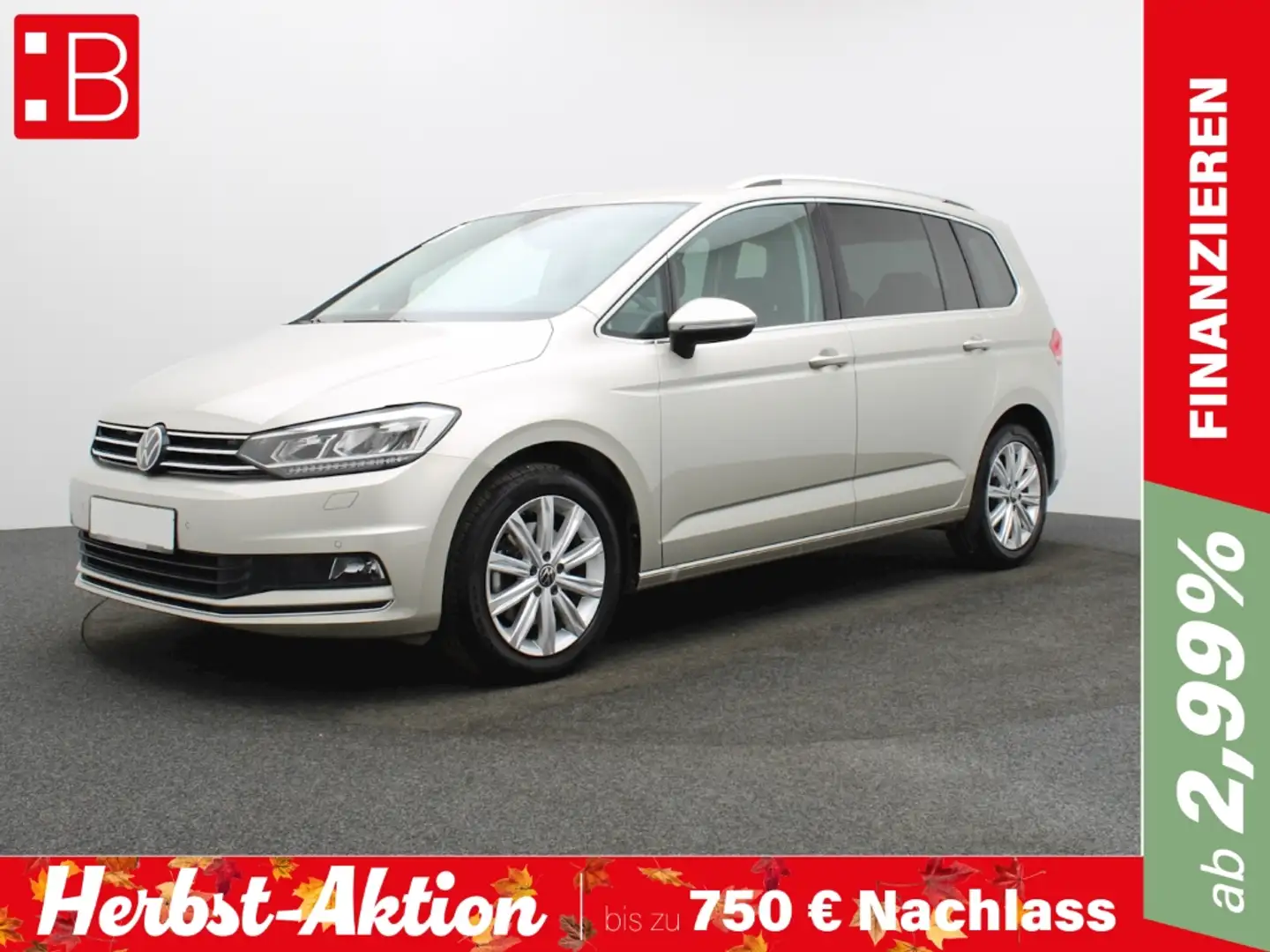 Volkswagen Touran 2.0 TDI DSG Highline 7-S. KINDERSITZ NAVI Silber - 1