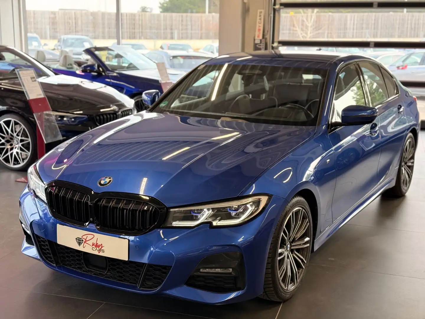 BMW 320 3er - 320 d M Sportpaket Portimao Blau*360*ACC Blau - 1